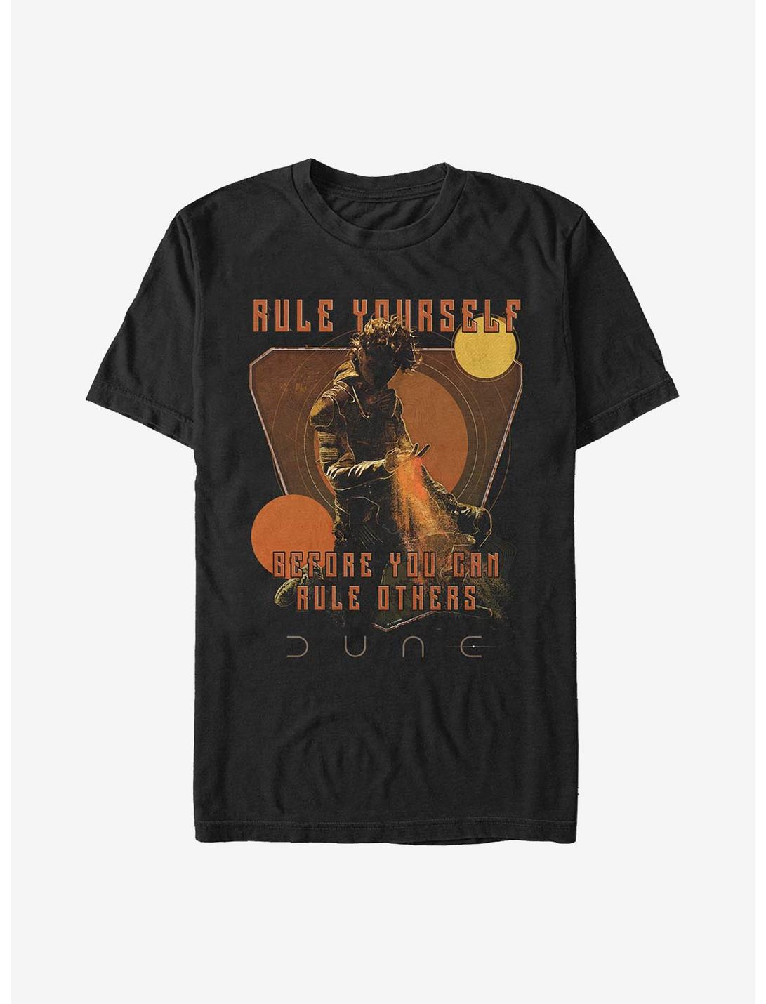 Dune Rule Yourself Before You Can Rule Others T-Shirt, BLACK, hi-res