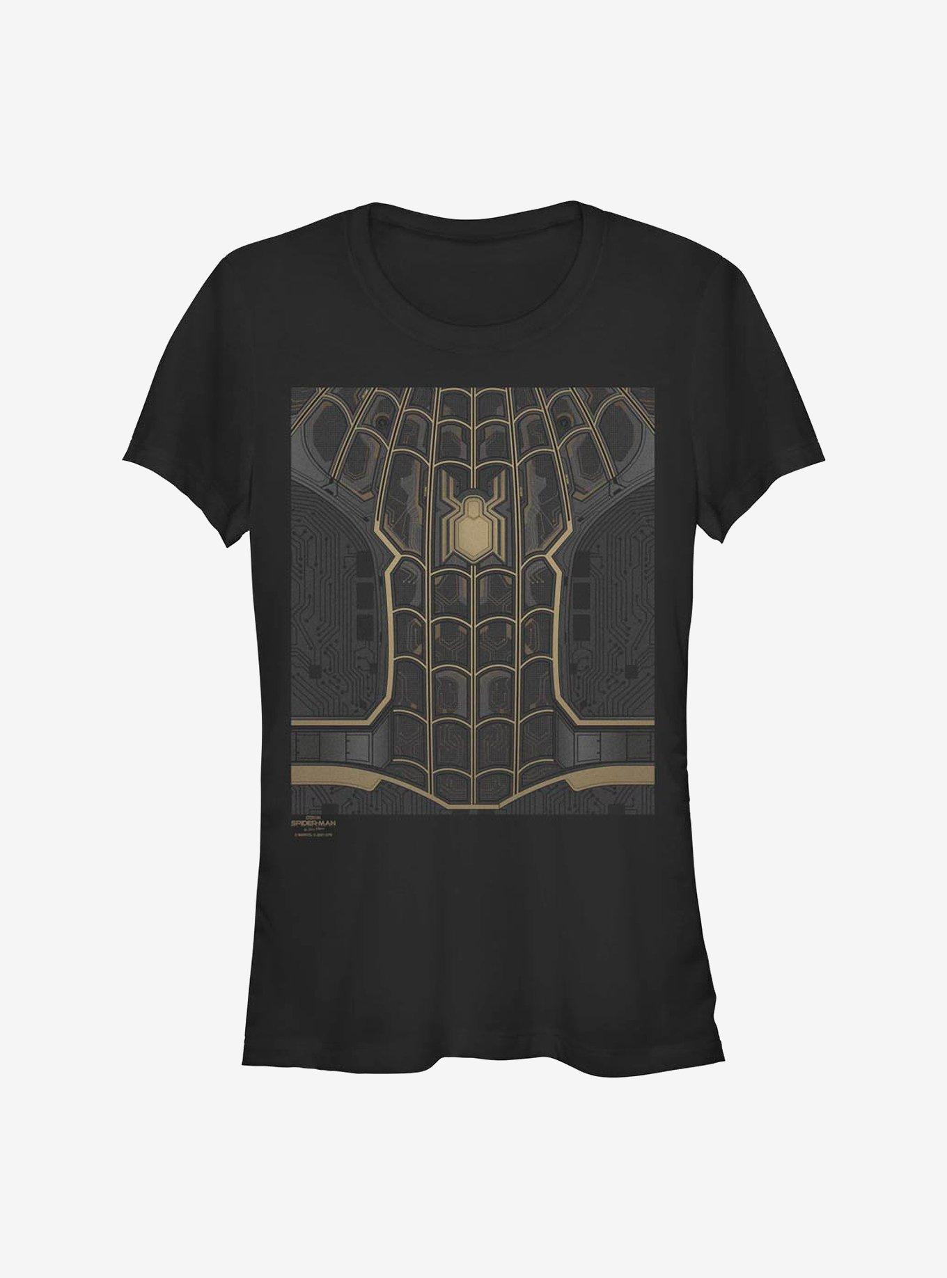 Marvel Spider-Man The Black Suit Girls T-Shirt