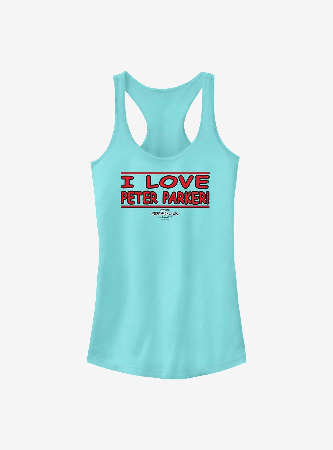 Marvel Spider-Man I Love Peter Parker Girls Tank, , hi-res