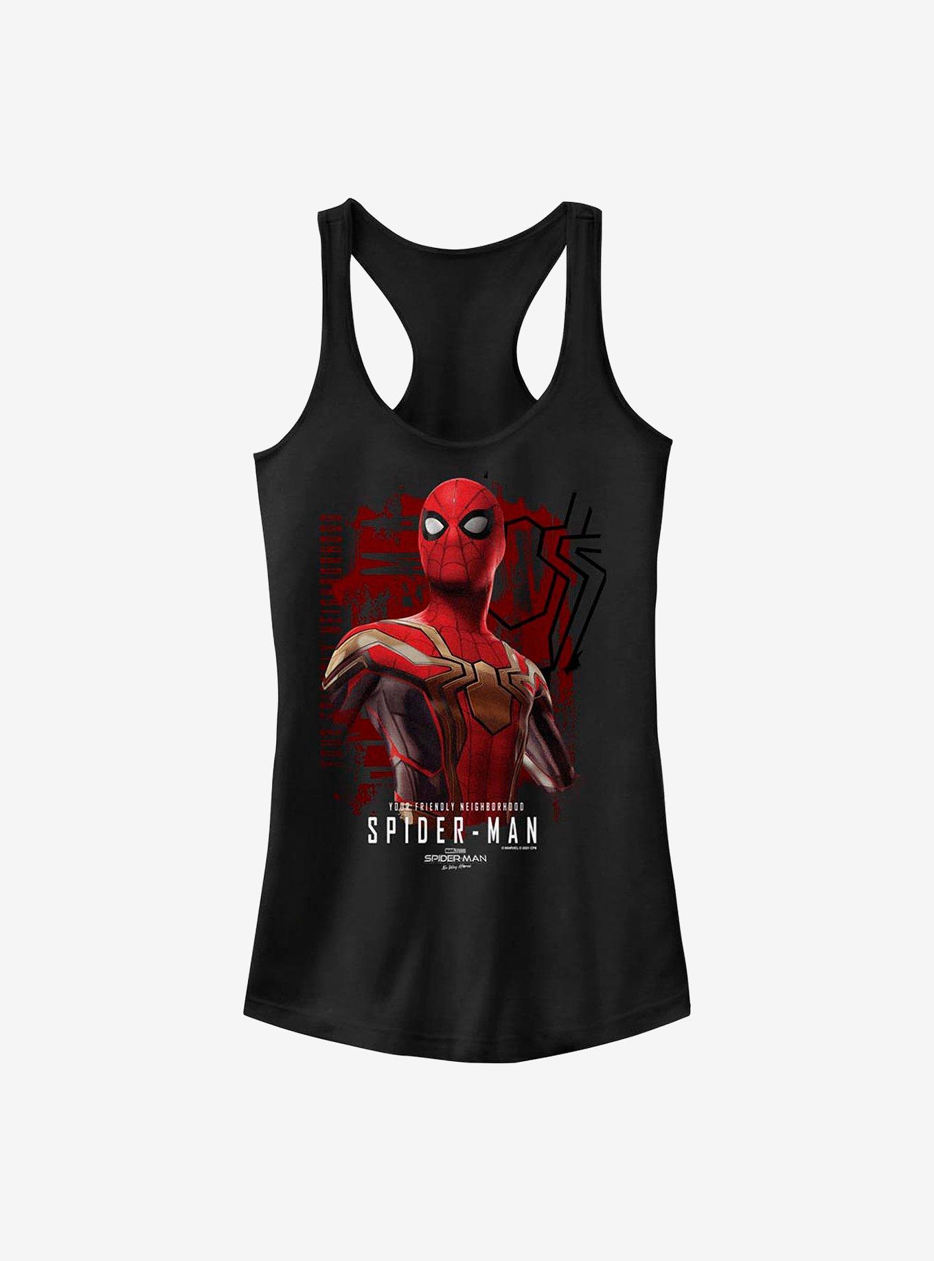 Marvel Spider-Man The Hero Girls Tank, BLACK, hi-res