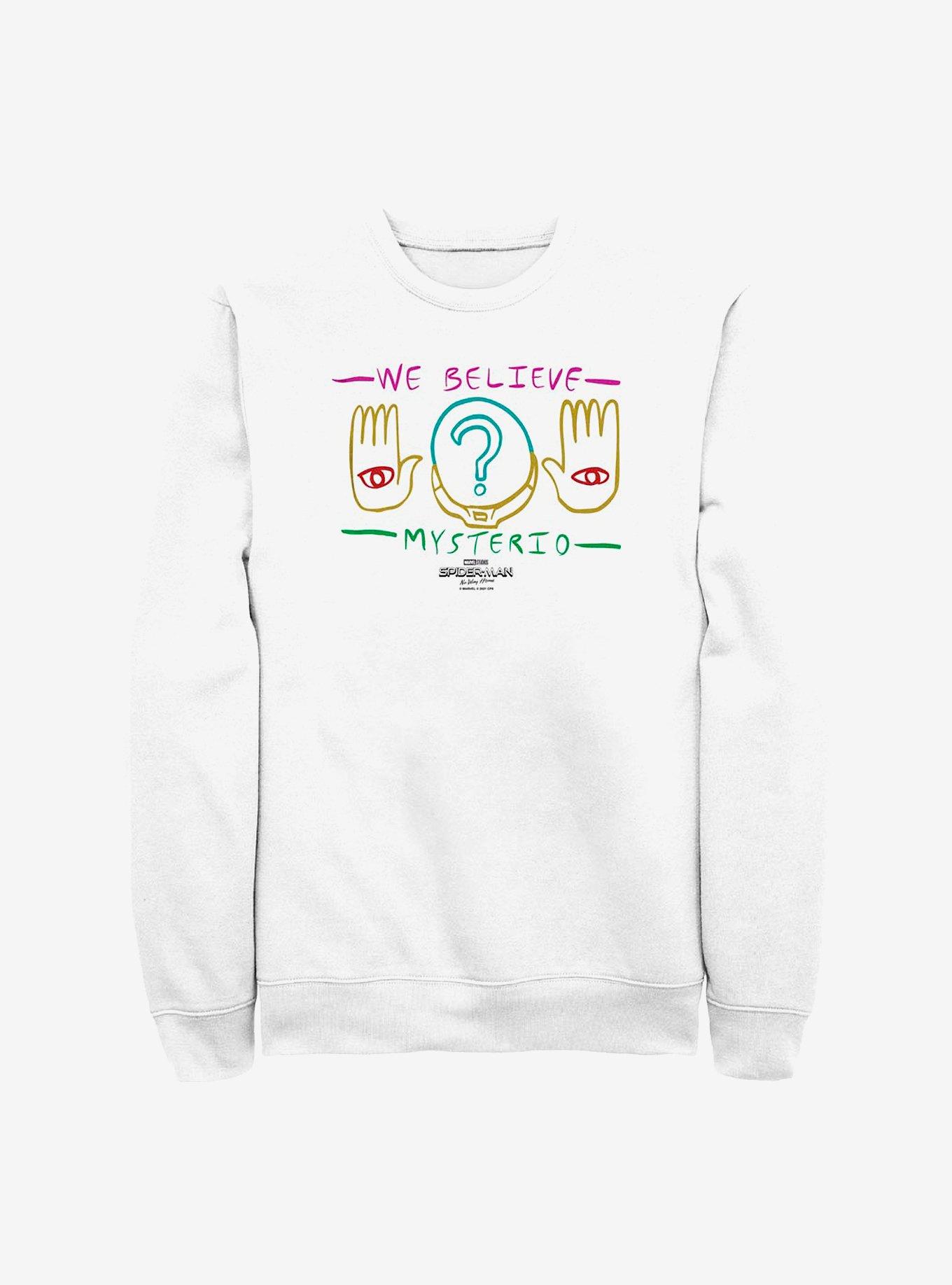 Marvel Spider-Man Believe Mysterio Crew Sweatshirt, , hi-res