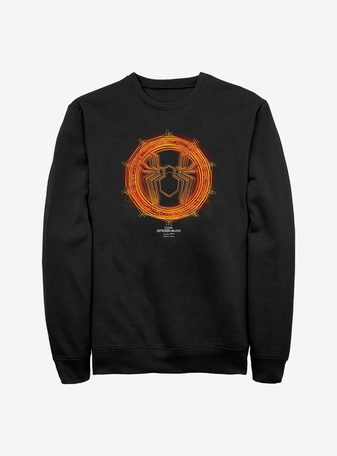Marvel Spider-Man Gold Spider Crew Sweatshirt, , hi-res