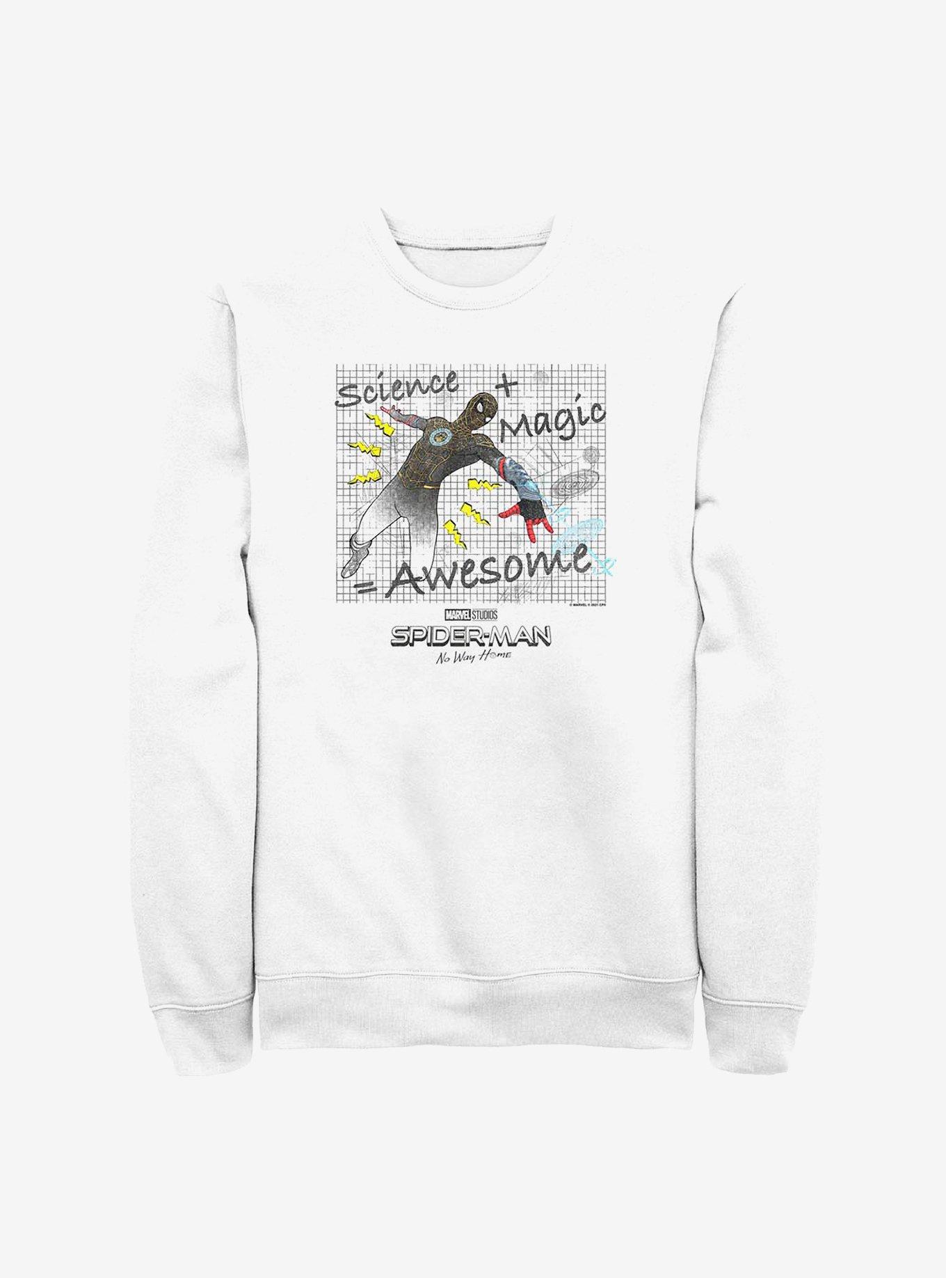 Marvel Spider-Man Science Magic Crew Sweatshirt, , hi-res