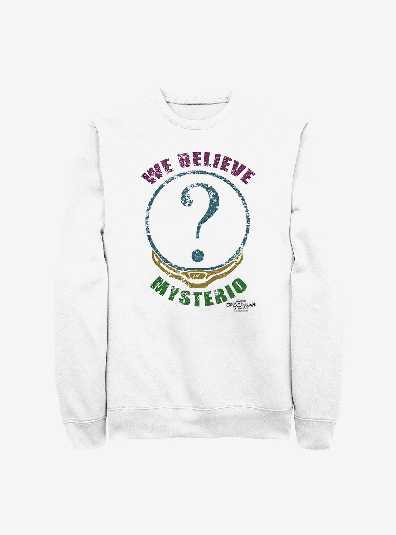 Marvel Spider-Man We Believe Mysterio Crew Sweatshirt, , hi-res