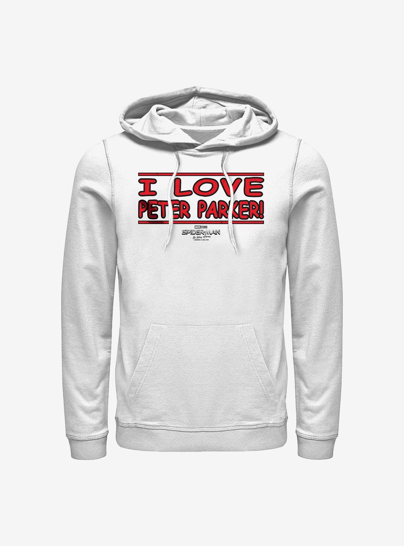 Marvel Spider-Man I Love Peter Parker Hoodie, , hi-res
