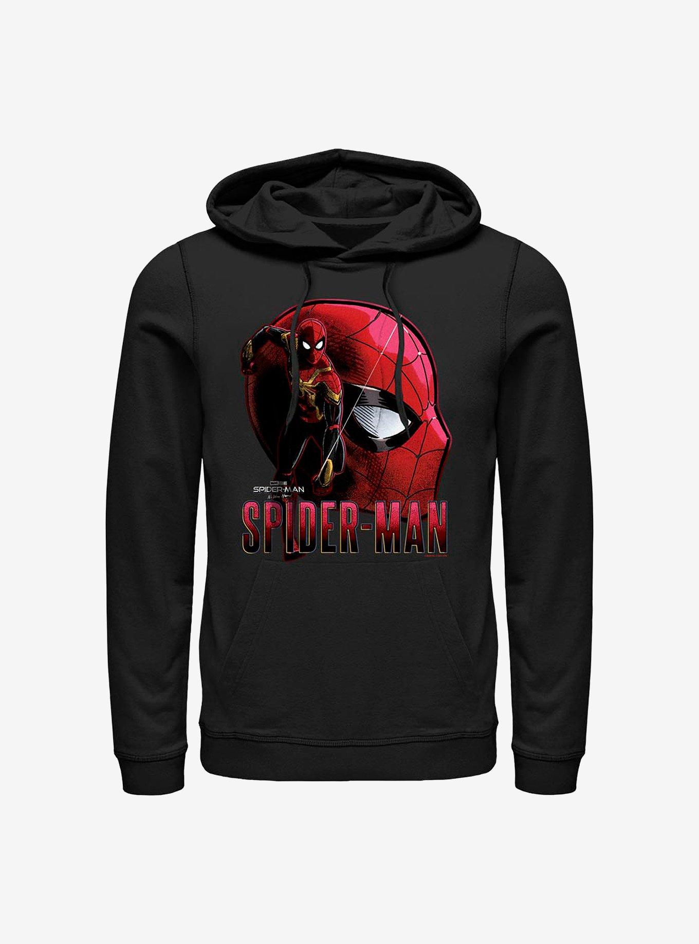 Marvel Spider-Man Profile Hoodie, BLACK, hi-res