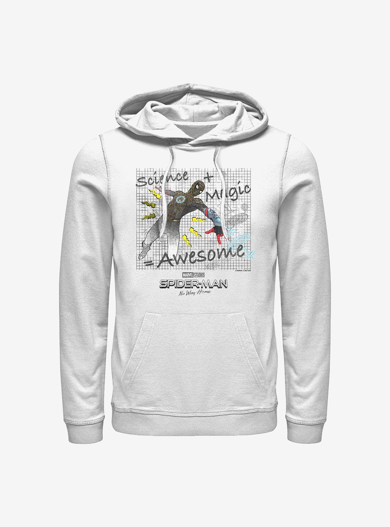 Marvel Spider-Man Science Magic Hoodie, WHITE, hi-res
