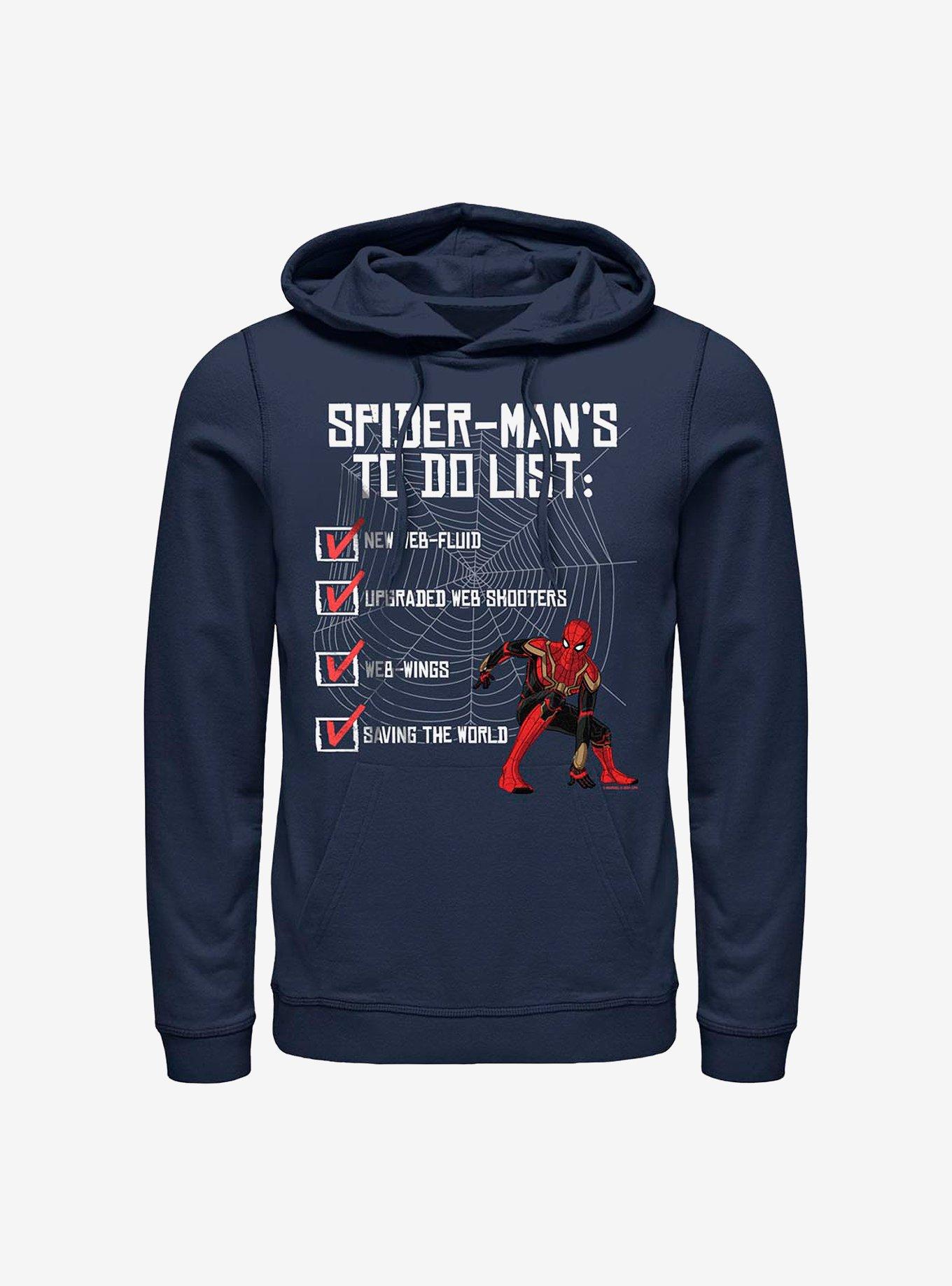 Marvel Spider-Man Spider-Man To Do ListHoodie, , hi-res