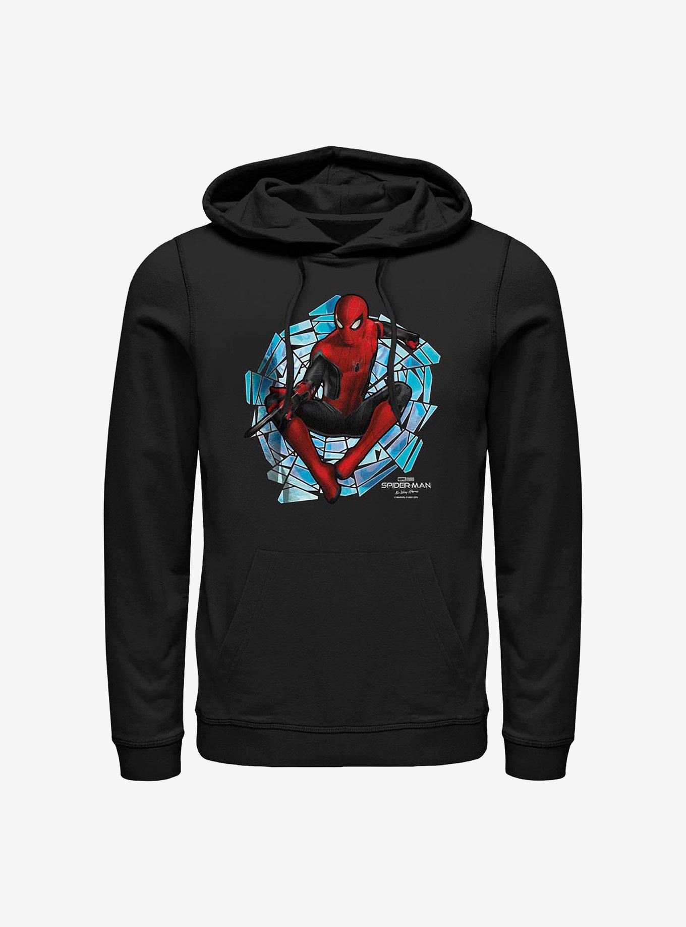Marvel Spider-Man Spinning Webs Hoodie, BLACK, hi-res