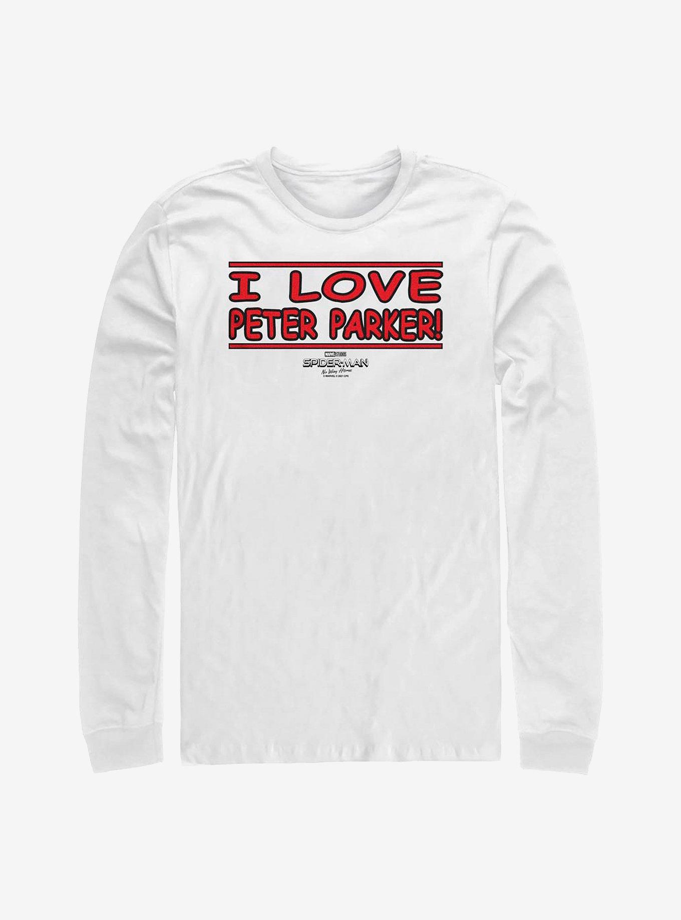 Marvel Spider-Man I Love Peter Parker Long-Sleeve T-Shirt, , hi-res