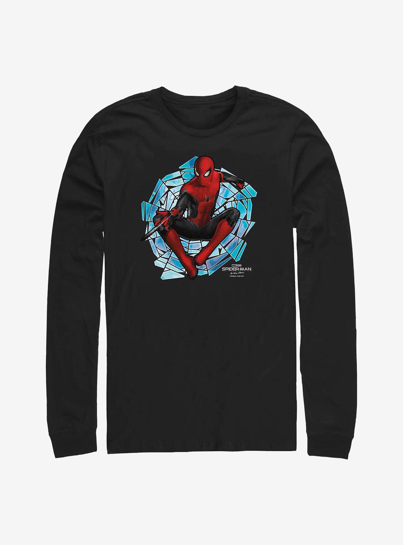 Marvel Spider-Man Spinning Webs Long-Sleeve T-Shirt, , hi-res