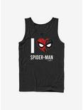 Marvel Spider-Man I Heart Spider-Man Tank, BLACK, hi-res