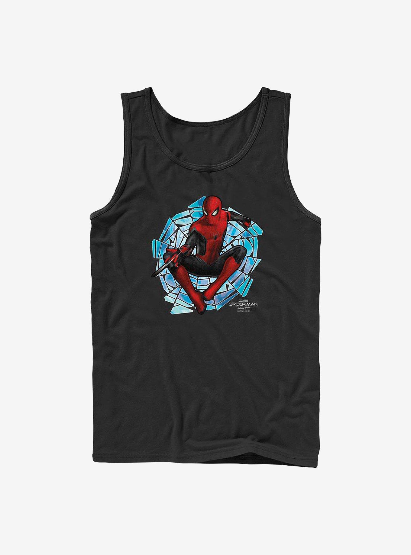 Marvel Spider-Man Spinning Webs Tank, BLACK, hi-res