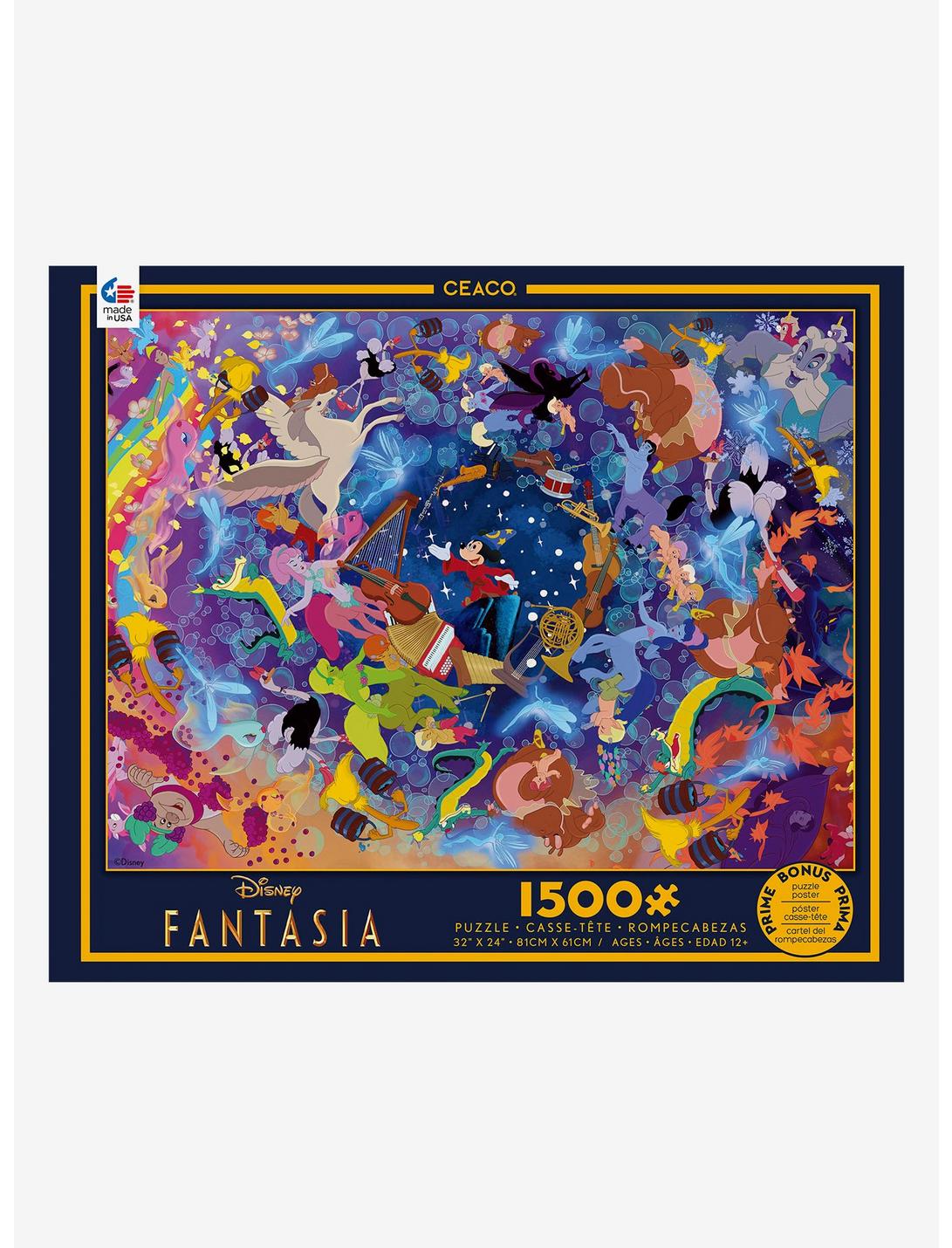 Disney Fantasia Montage 1500-Piece Puzzle, , hi-res