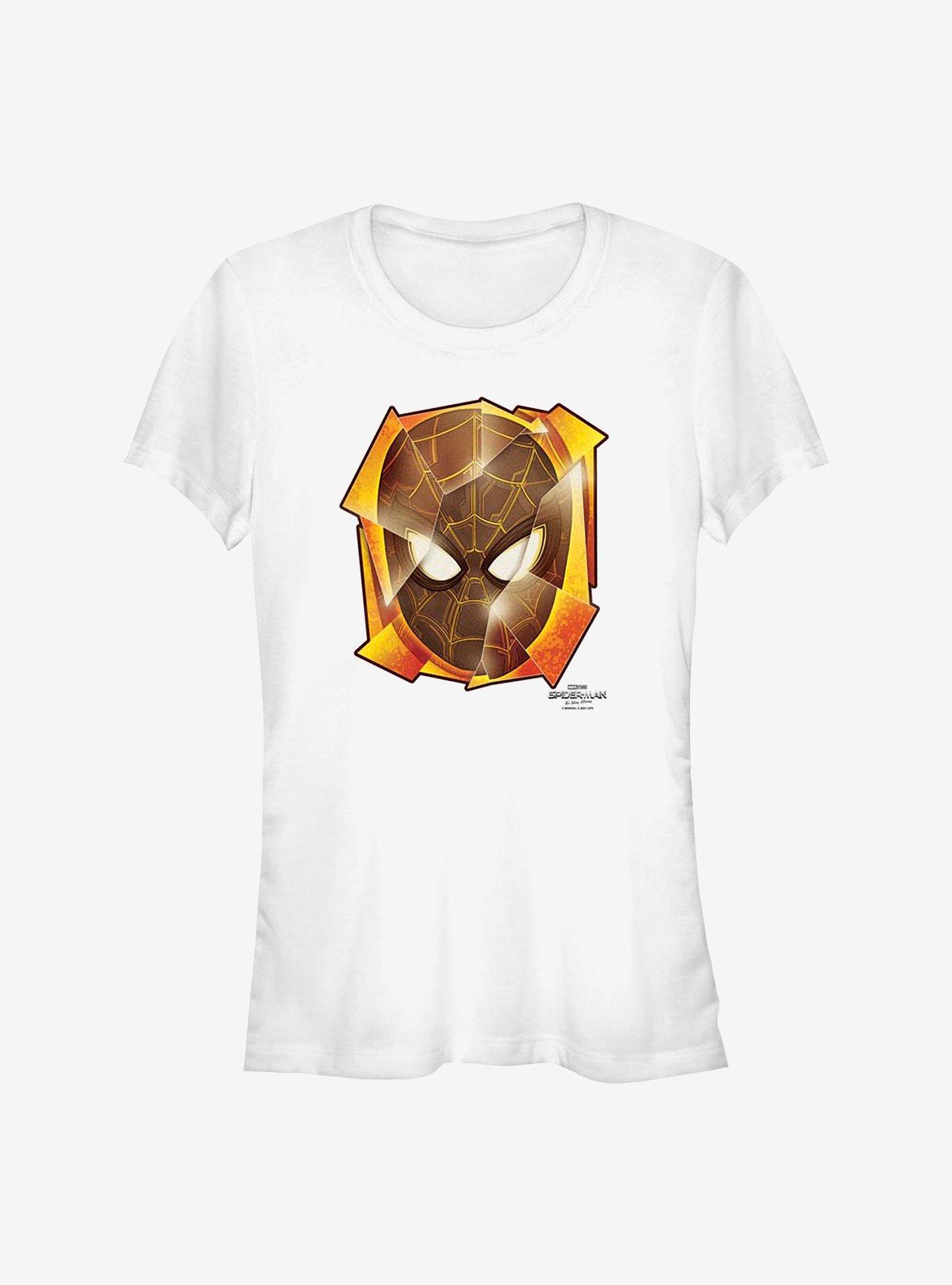 Marvel Spider-Man Mask Pieces Girls T-Shirt