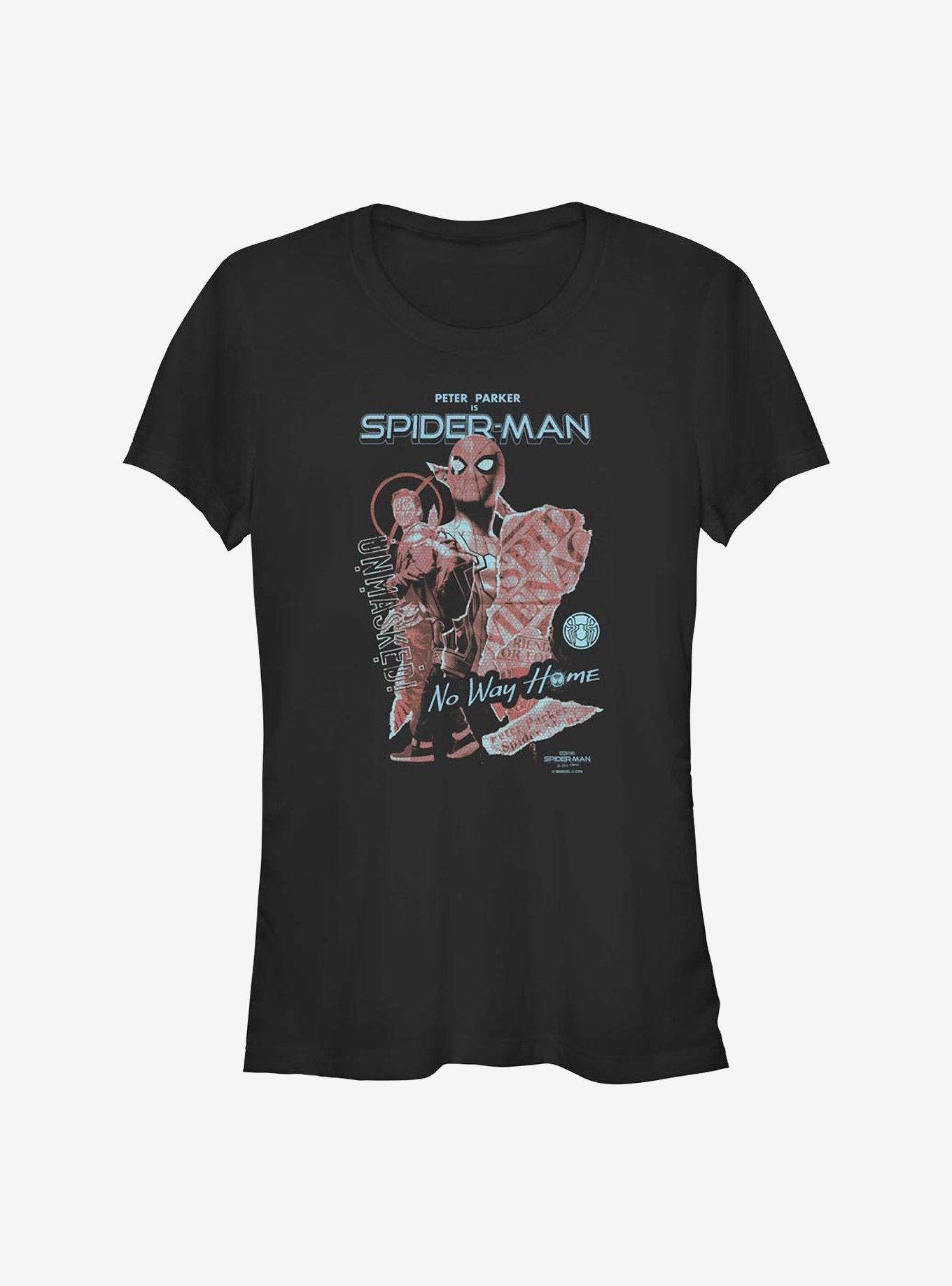 Marvel Spider-Man Peter Parker Is Girls T-Shirt