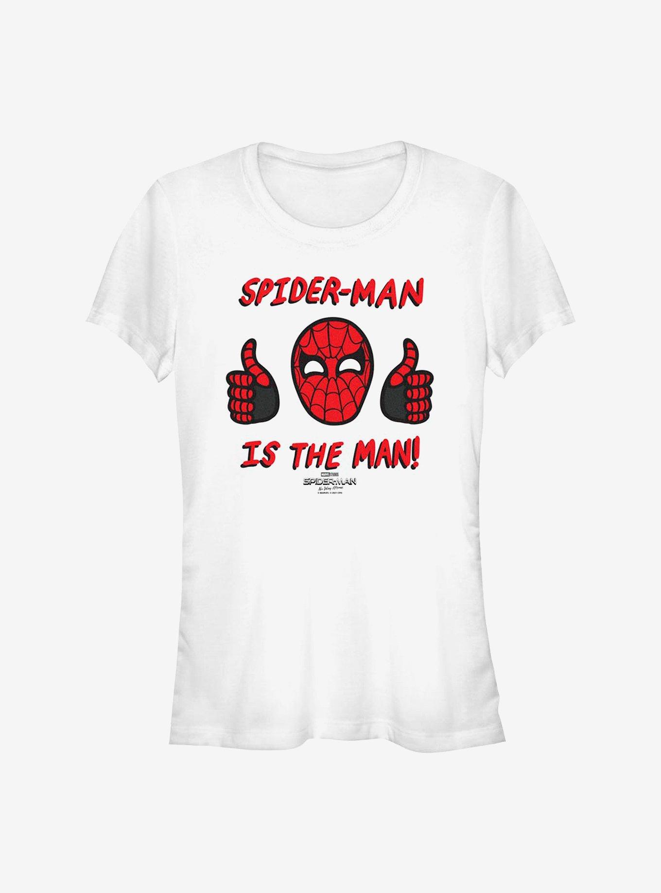 Marvel Spider-Man Spidey Is The Man Girls T-Shirt, , hi-res