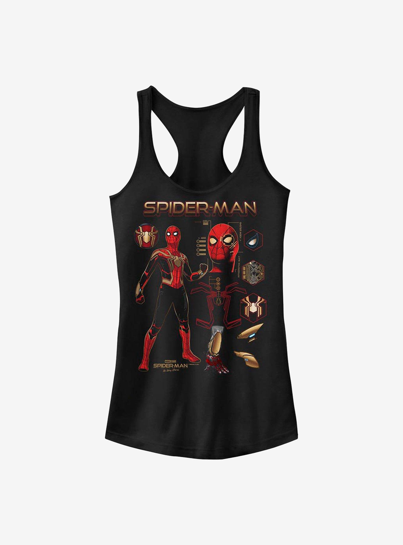 Marvel Spider-Man Spidey Stuff Girls Tank