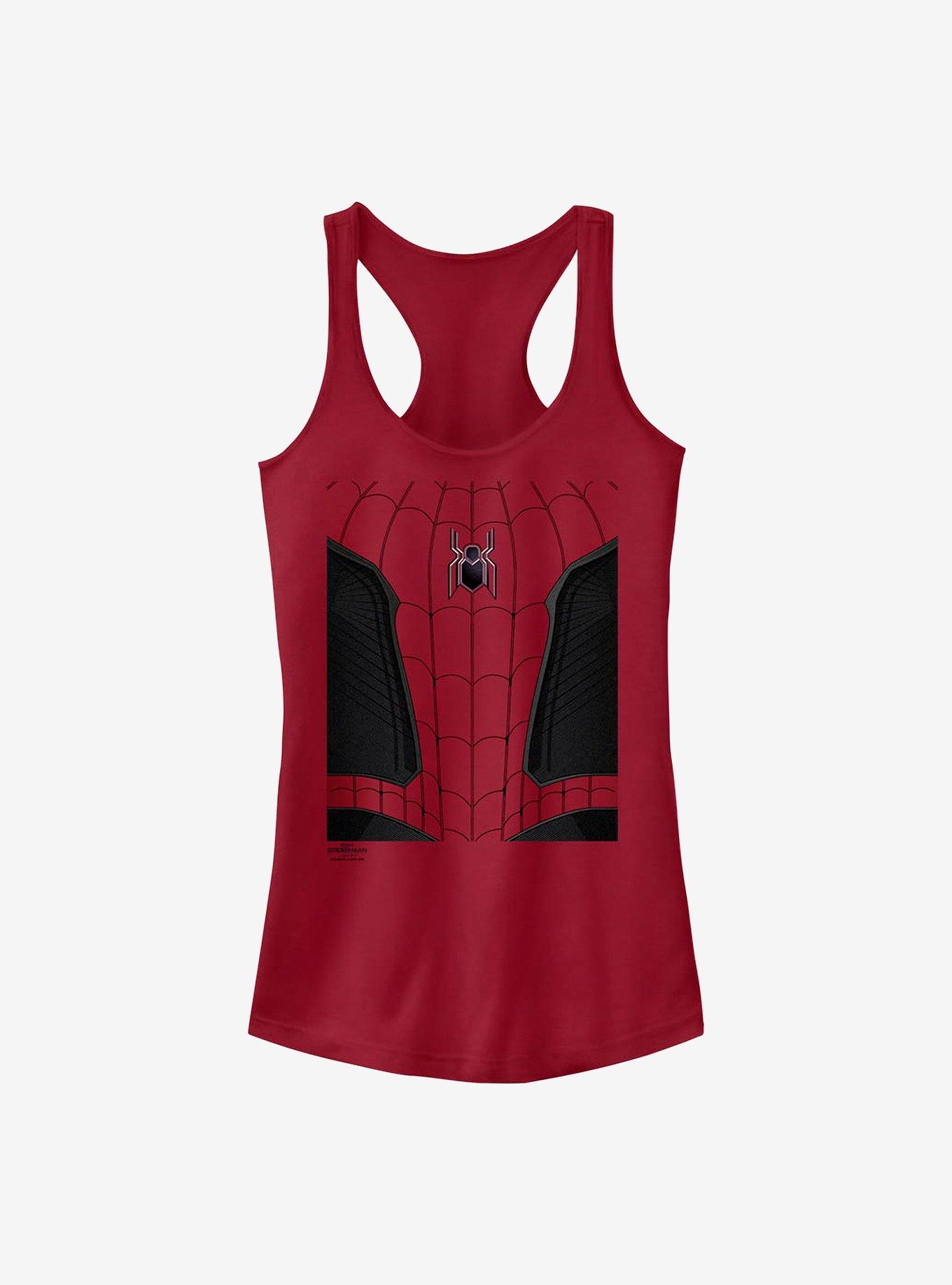 Marvel Spider-Man Spidey Suit Girls Tank, SCARLET, hi-res