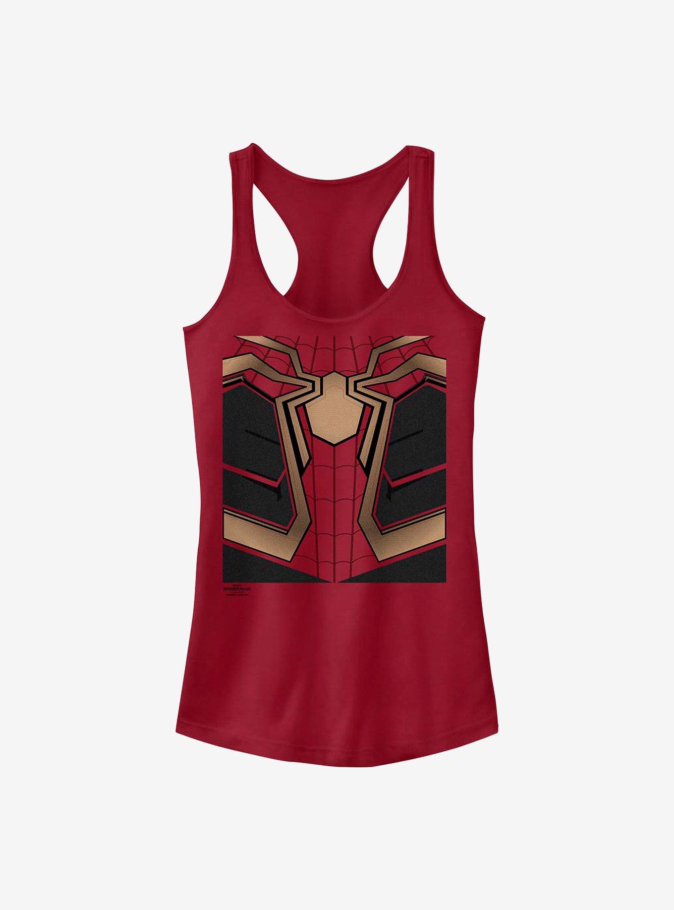 Marvel Spider-Man Suit Girls Tank, SCARLET, hi-res