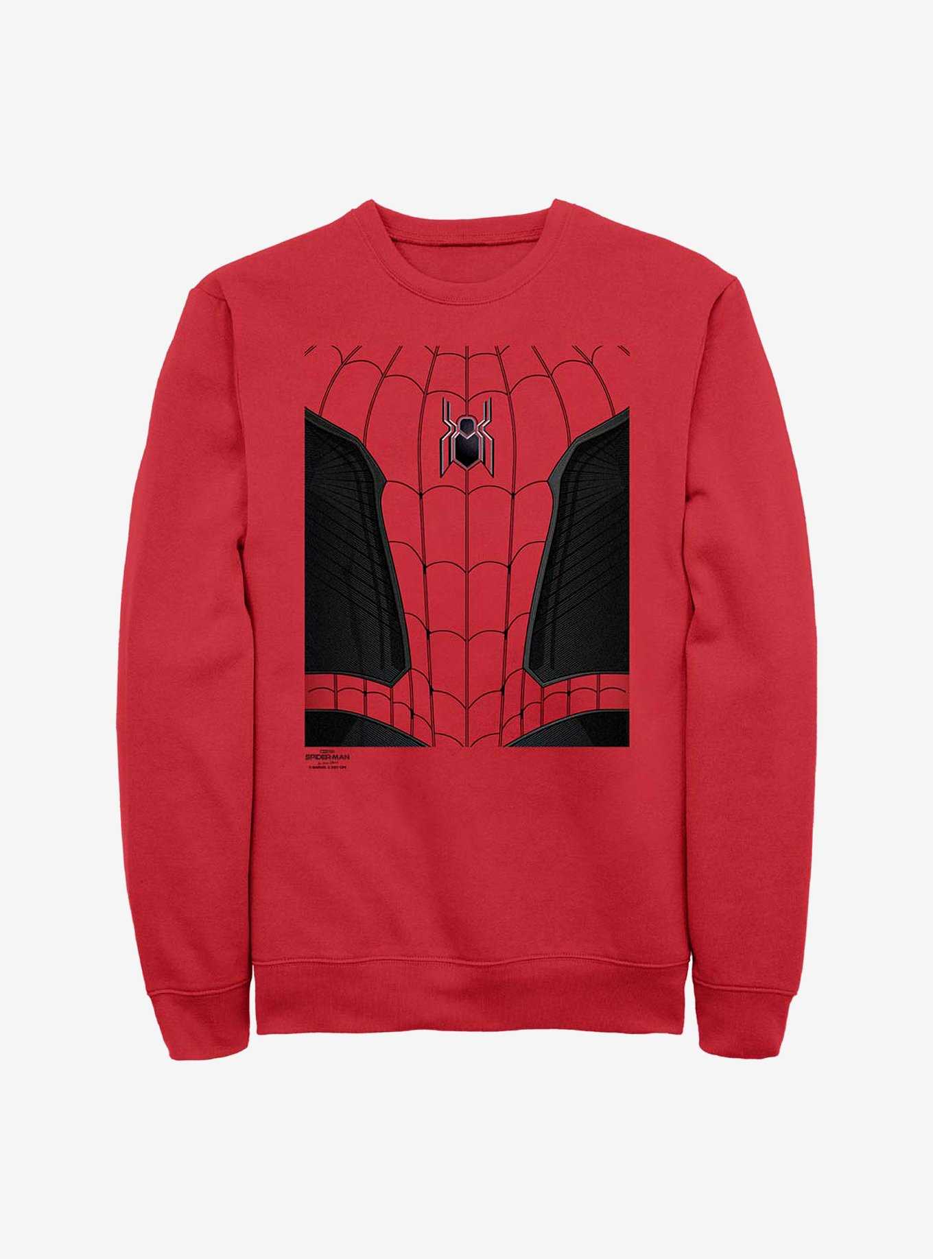 Marvel Spider-Man Spidey Suit Crew Sweatshirt, , hi-res