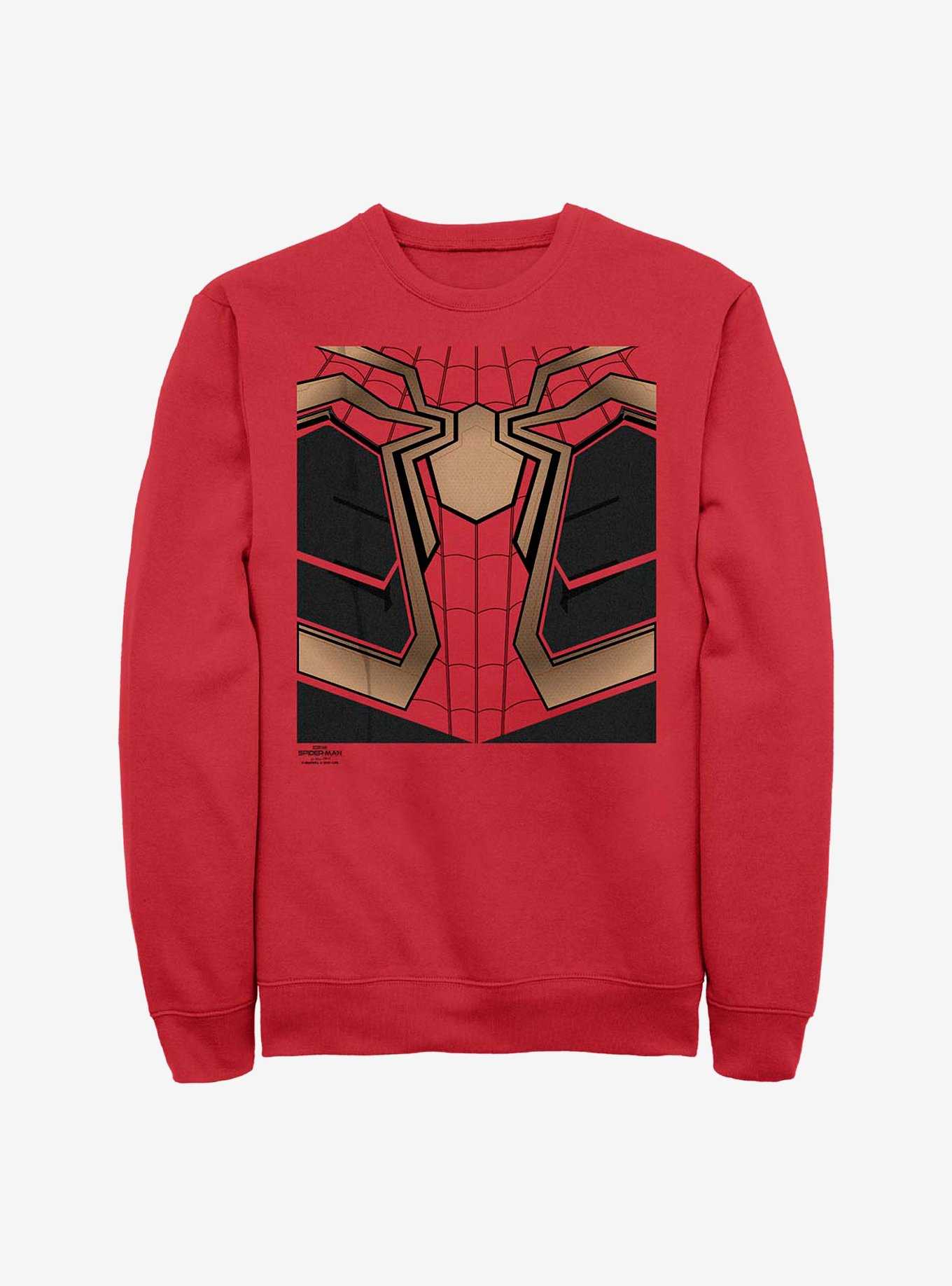Marvel Spider-Man Suit Crew Sweatshirt, , hi-res