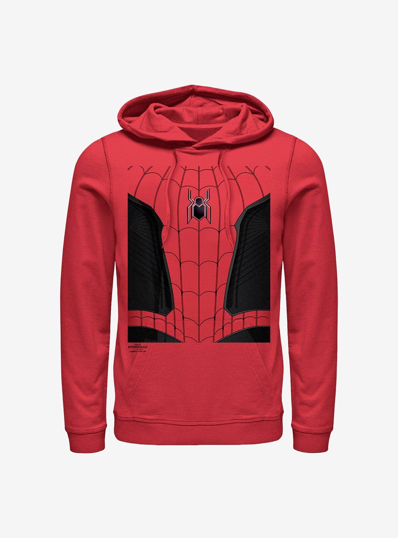 Marvel Spider-Man Spidey Suit Hoodie, RED, hi-res