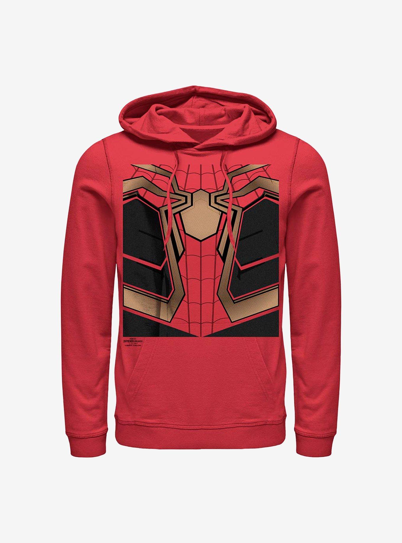 Avengers infinity best sale war spiderman hoodie