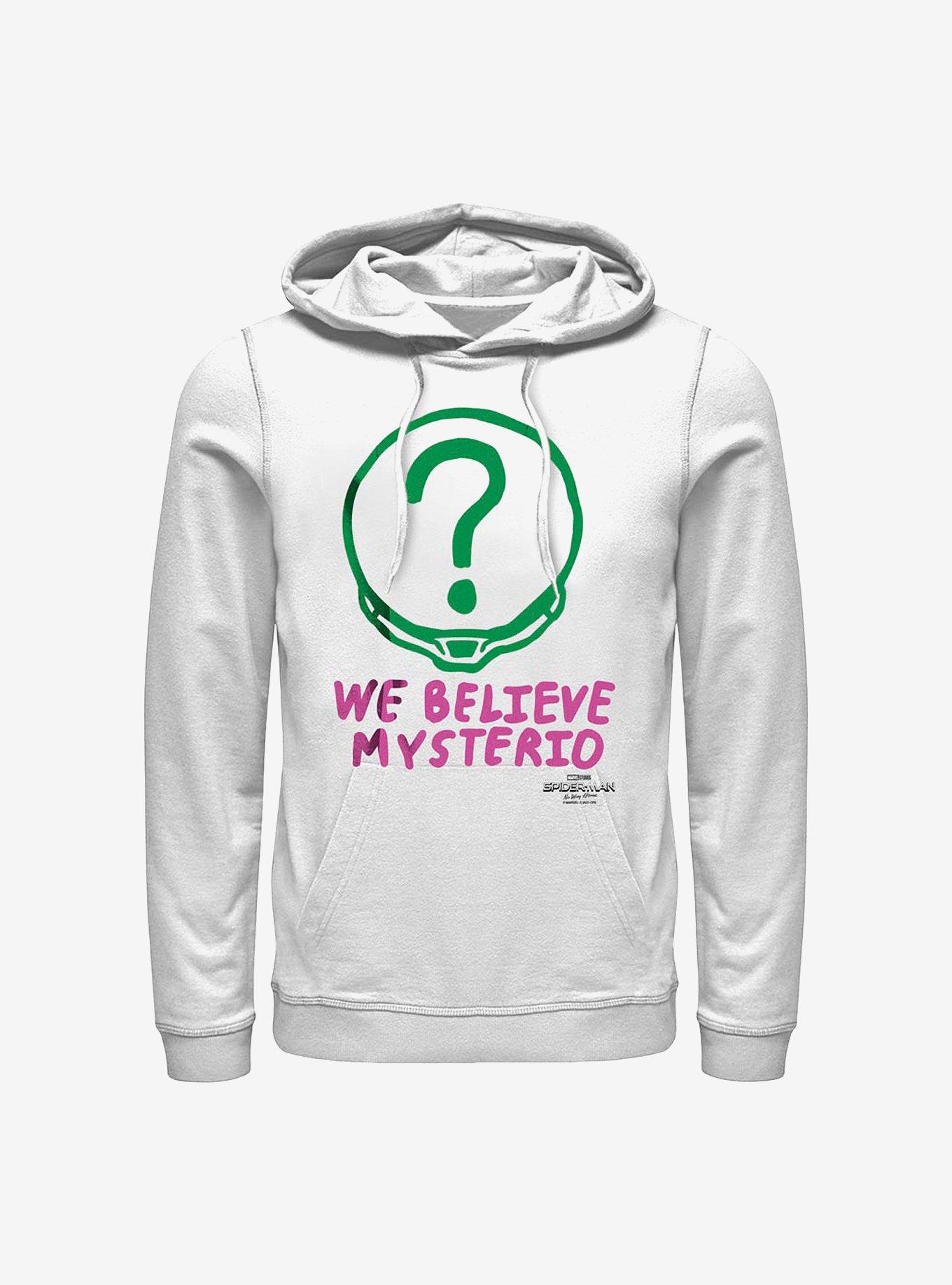 Marvel Spider-Man We Believe Mysterio Logo Hoodie, , hi-res