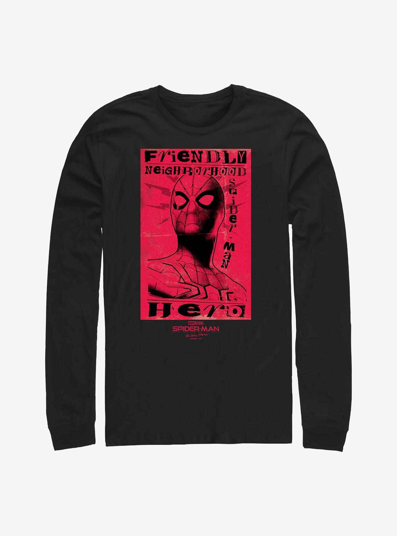 Marvel Spider-Man Friendly Hero Long-Sleeve T-Shirt