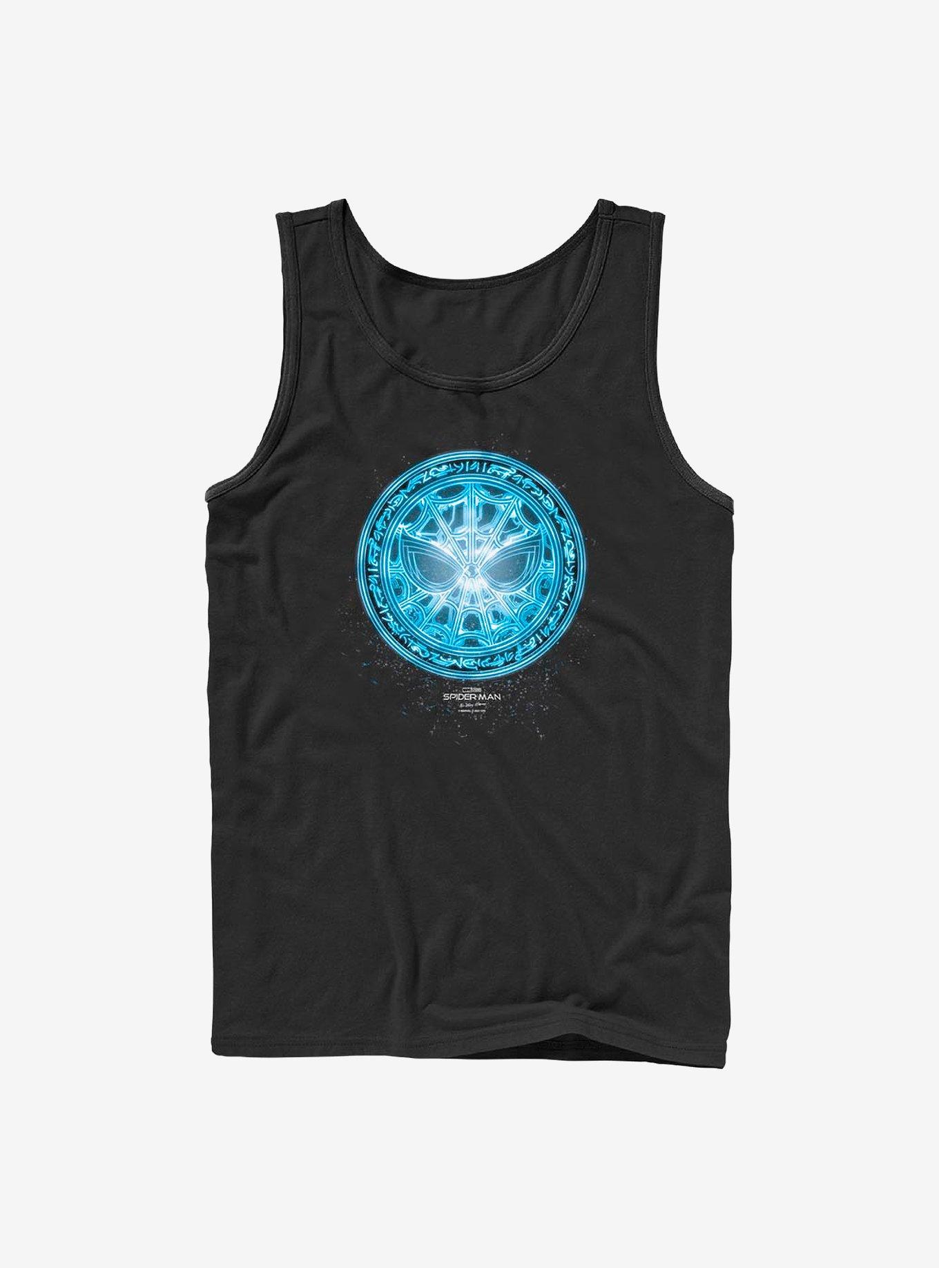 Marvel Spider-Man Blue Spidey Rune Tank, BLACK, hi-res