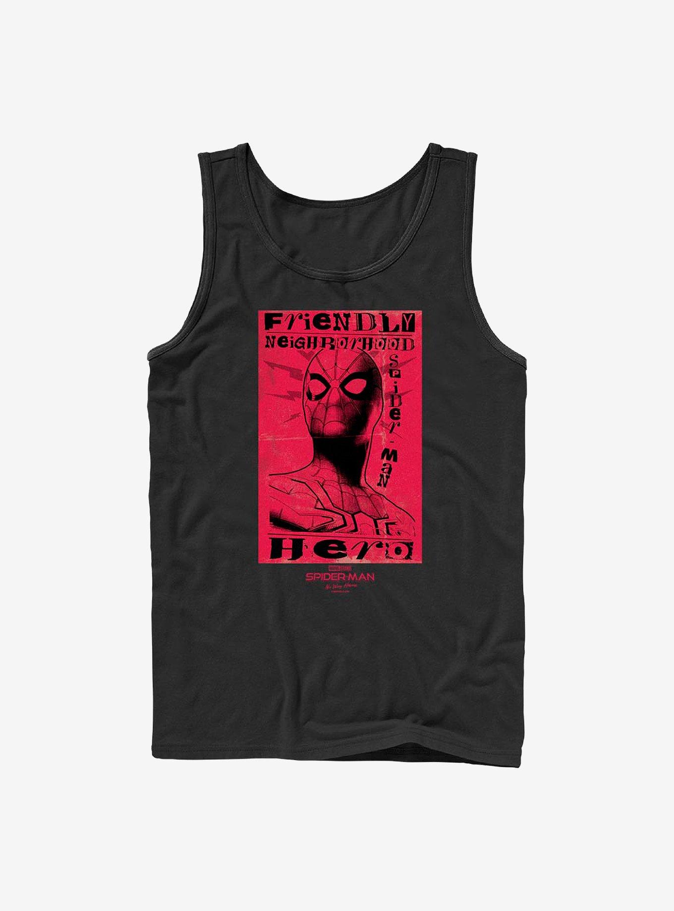 Marvel Spider-Man Friendly Hero Tank, BLACK, hi-res