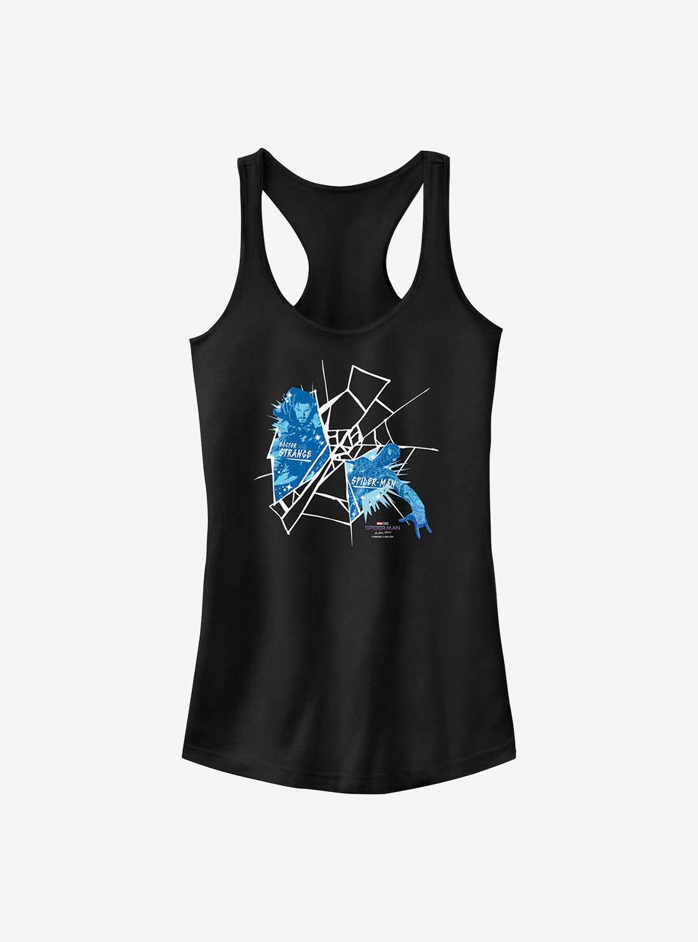 Marvel Spider-Man Doctor Strange Spidey Web Girls Tank, BLACK, hi-res