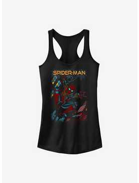 Marvel Spider-Man Slinging Cover Girls Tank, , hi-res