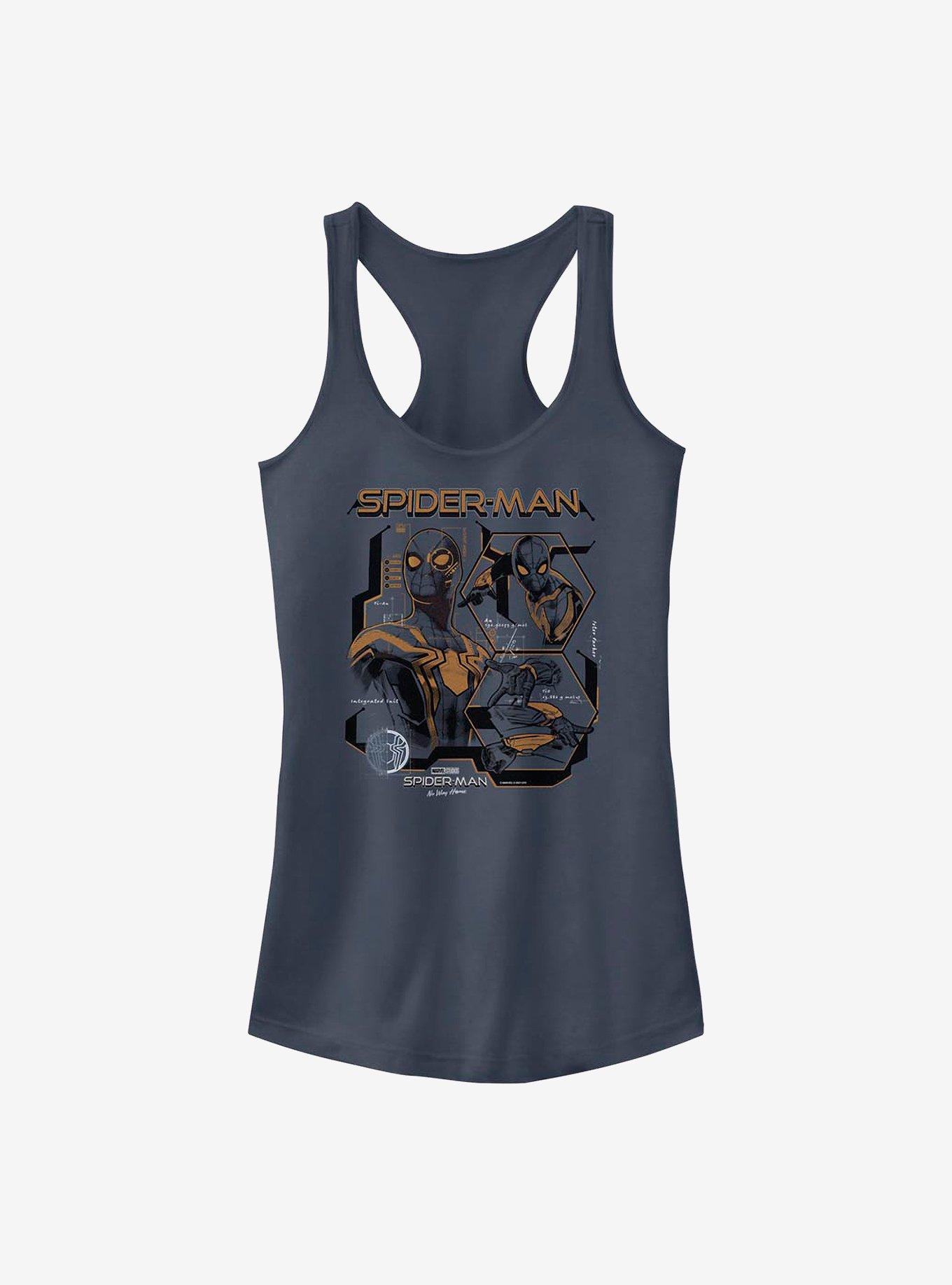 Marvel Spider-Man Suit Notes Girls Tank, , hi-res