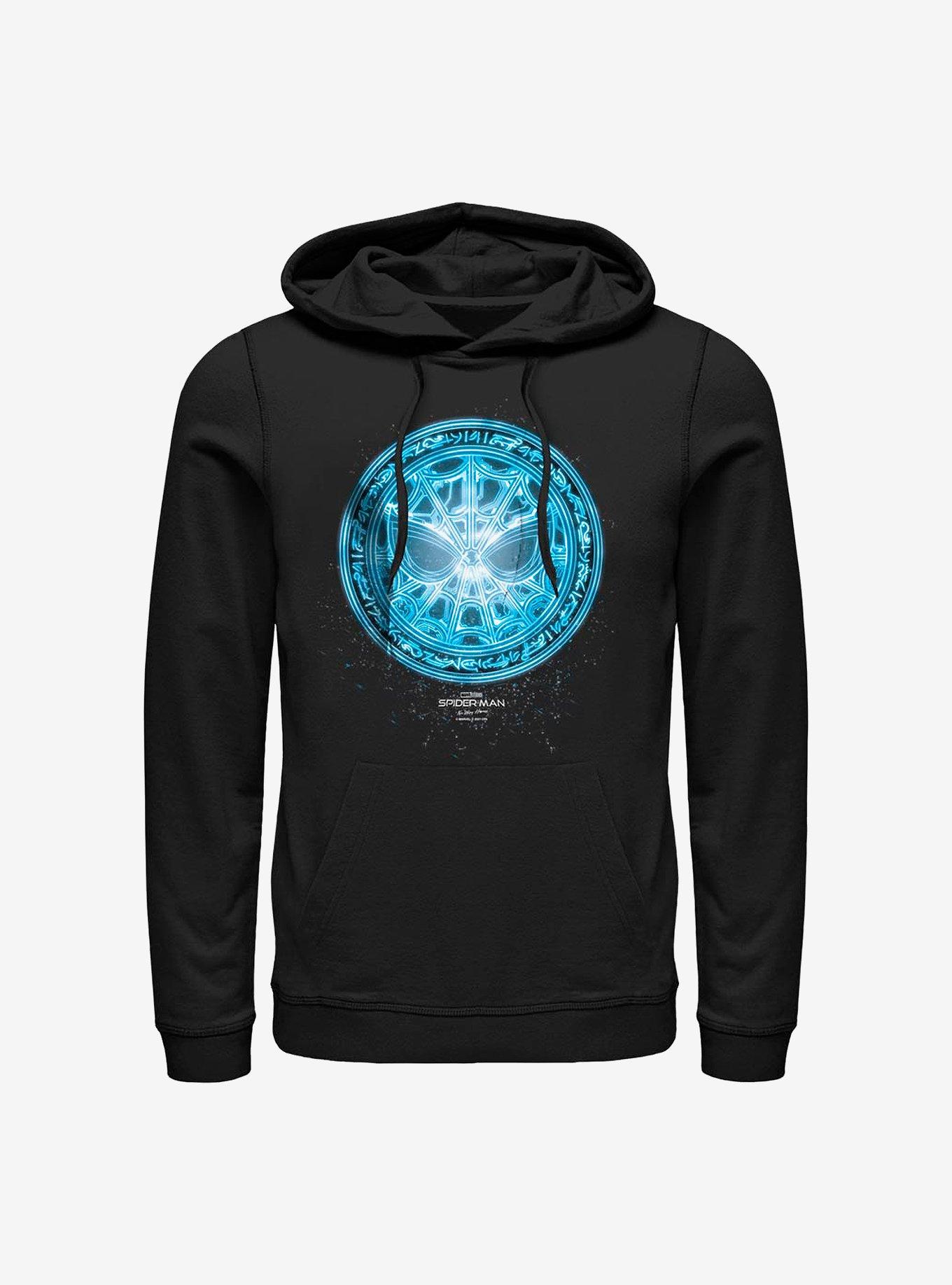 Marvel Spider-Man Blue Spidey Rune Hoodie