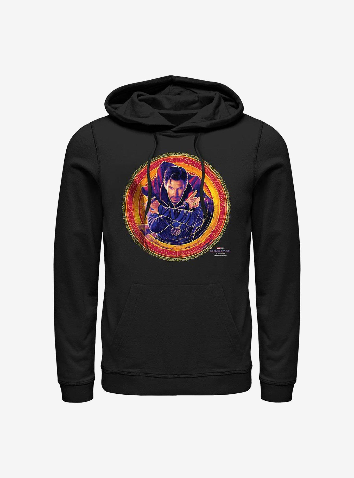 Marvel Spider-Man Doctor Strange Portrait Hoodie, BLACK, hi-res