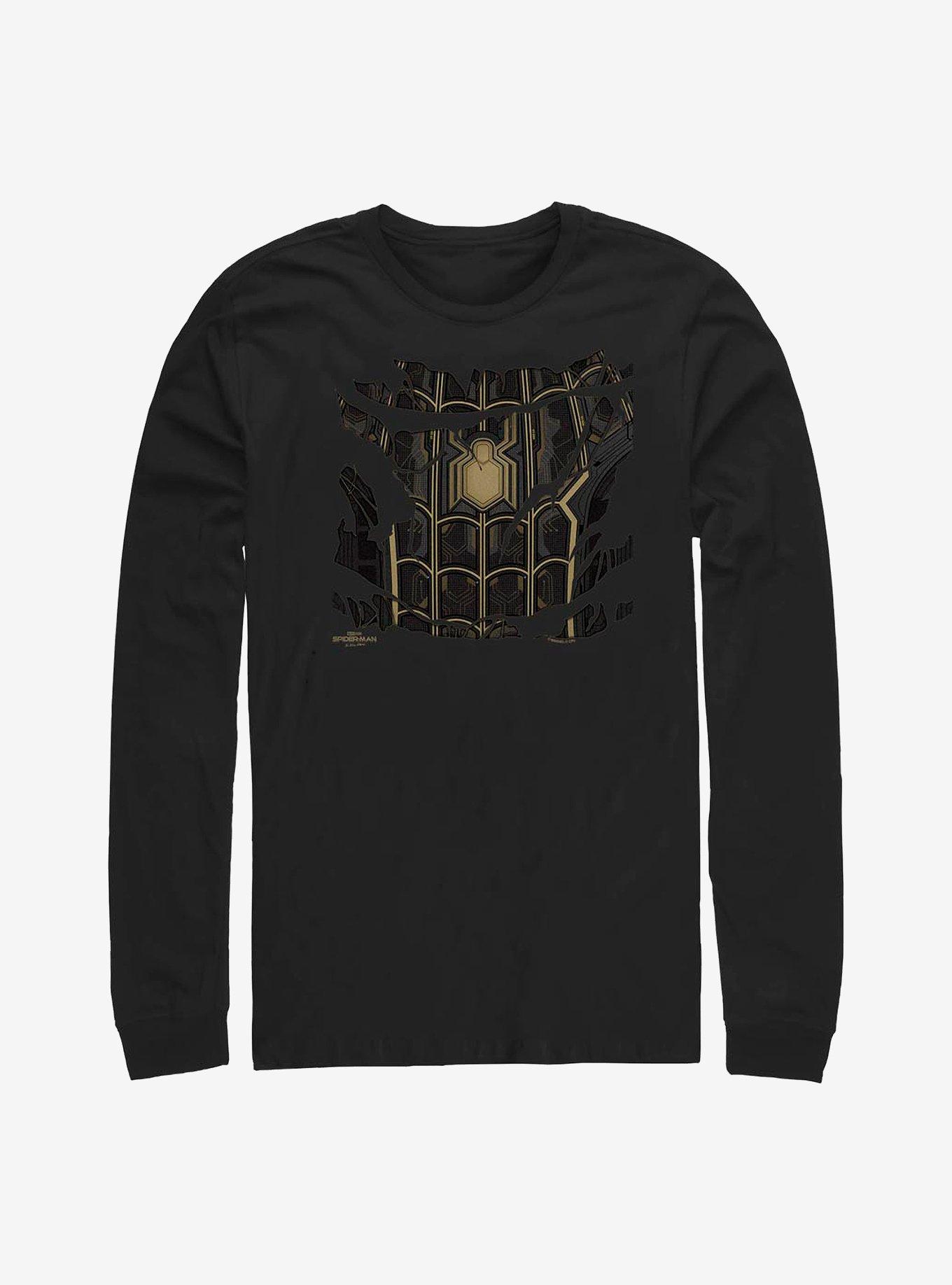 Marvel Spider-Man Black Suit Long-Sleeve T-Shirt, BLACK, hi-res