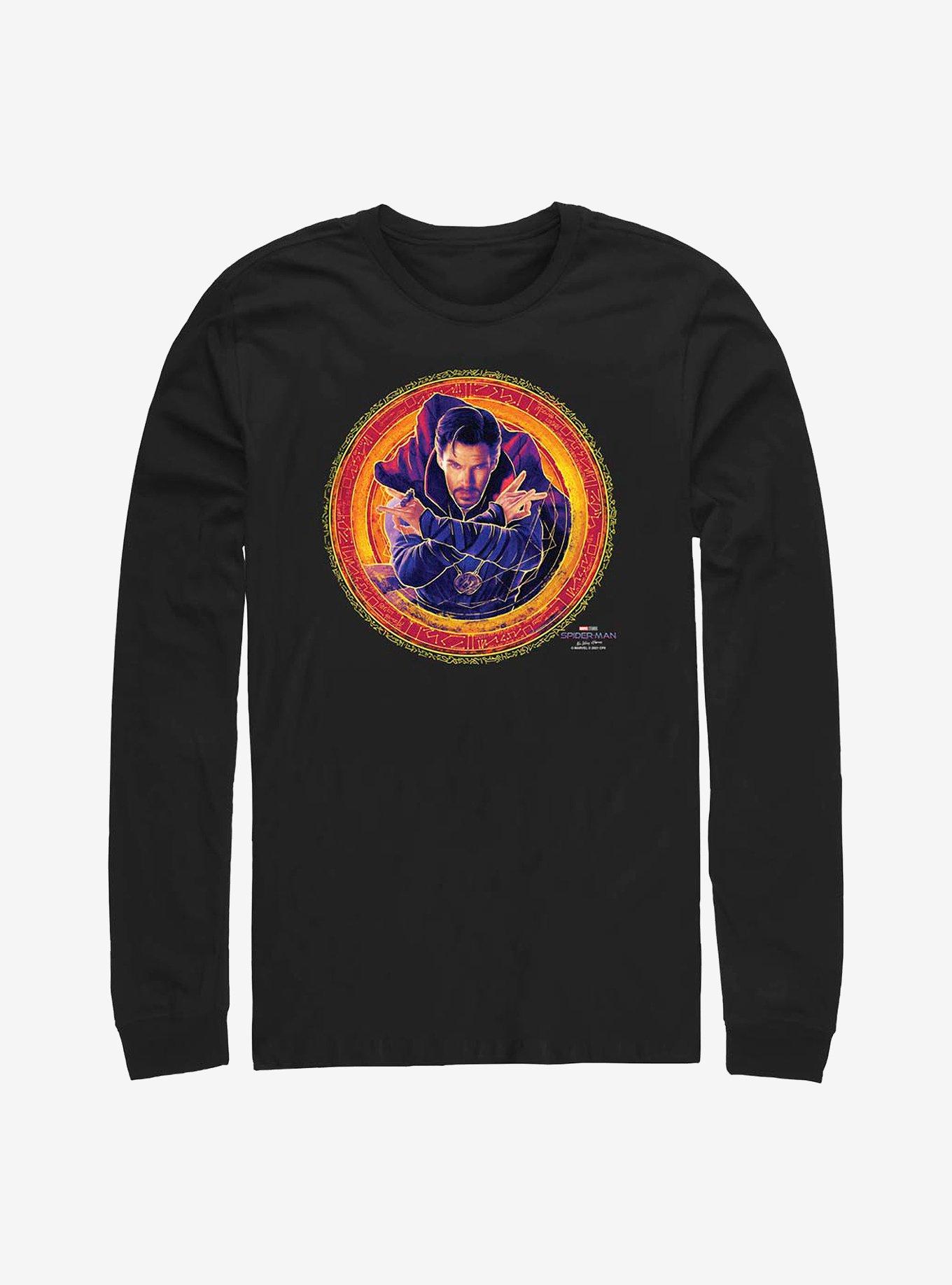 Marvel Spider-Man Doctor Strange Portrait Long-Sleeve T-Shirt