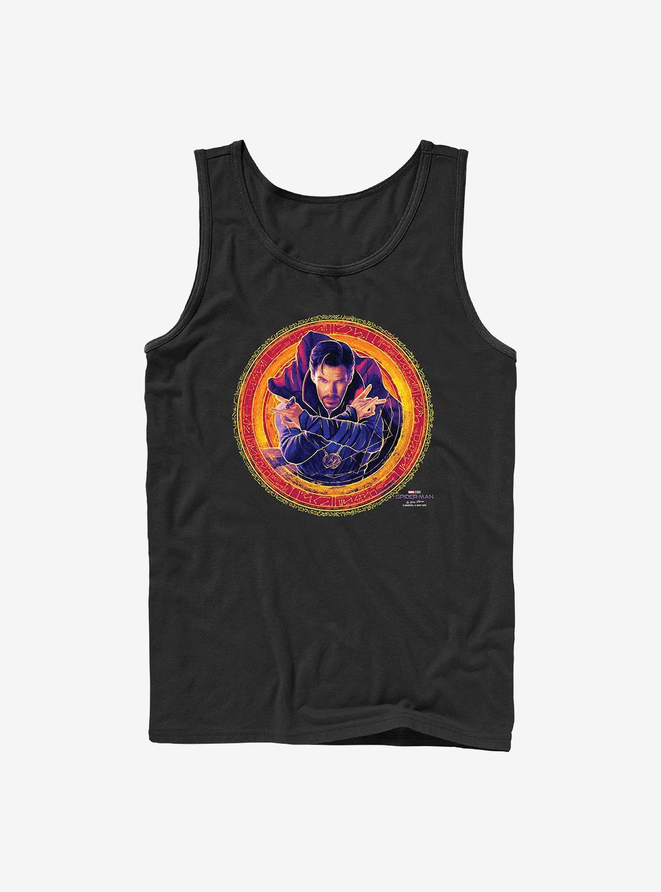 Marvel Spider-Man Doctor Strange Portrait Tank, BLACK, hi-res