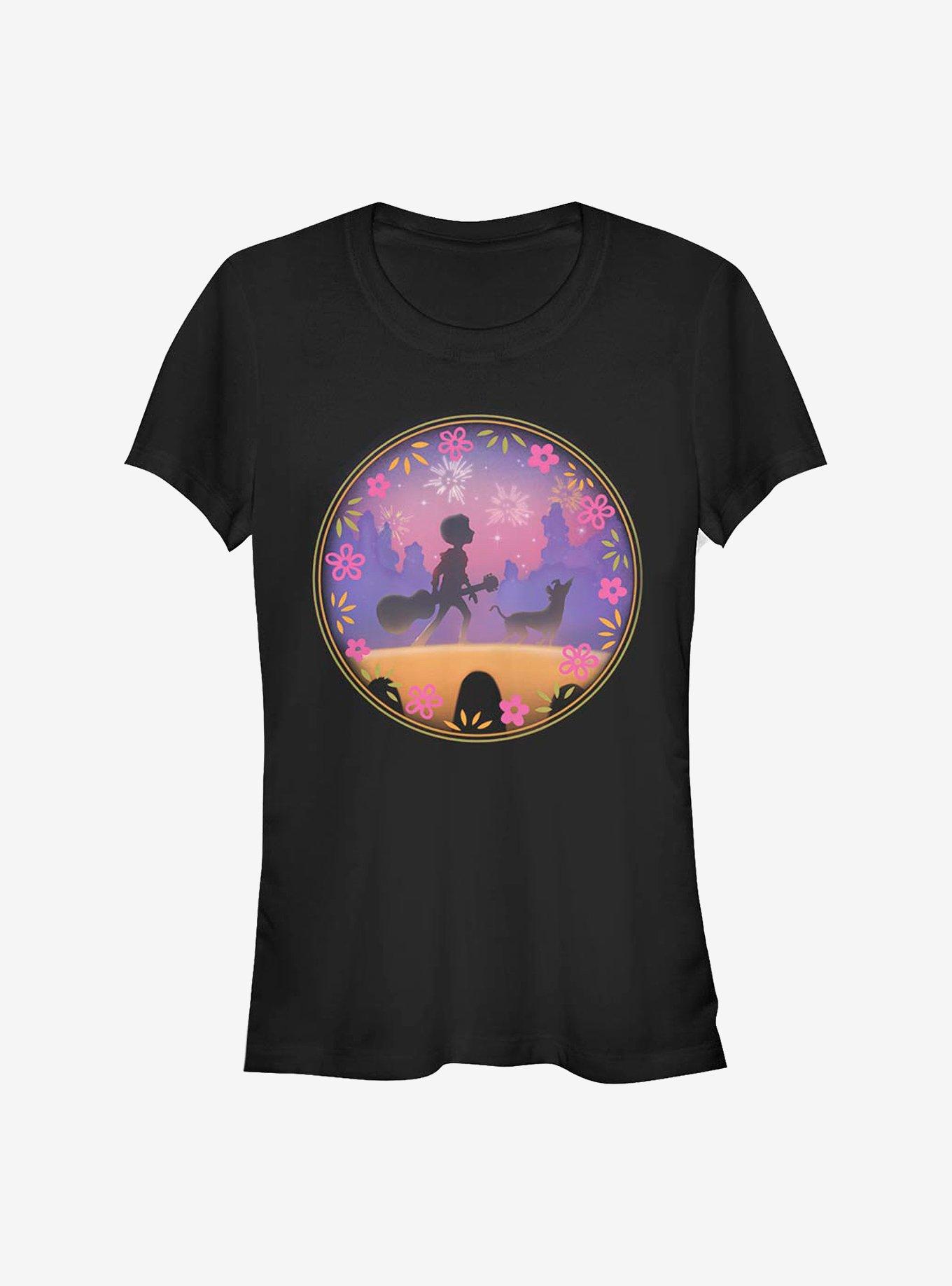 Disney Pixar Coco Bridge Remember Me Girls T-Shirt, BLACK, hi-res