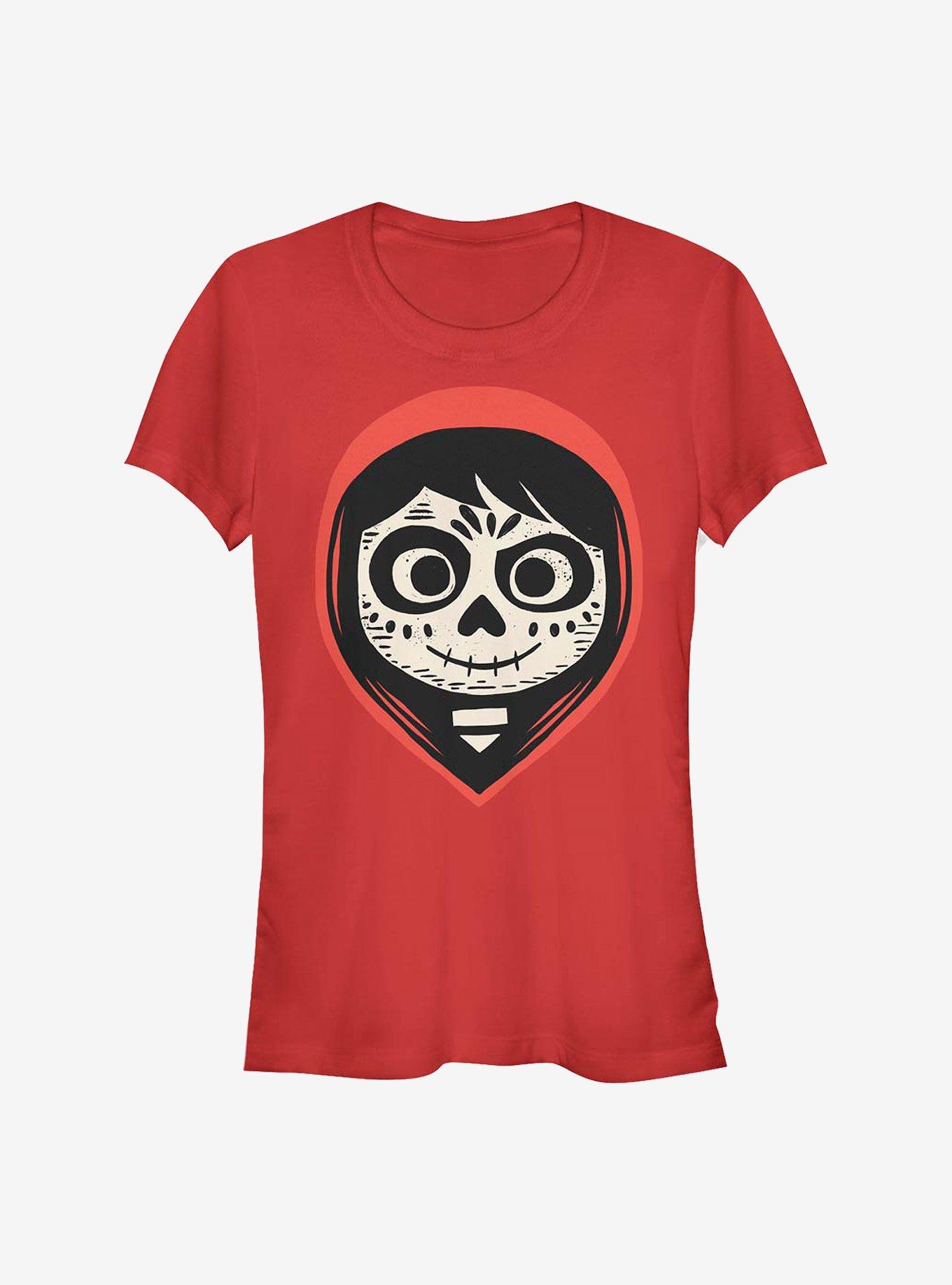 Disney Pixar Coco Dia De Los Muertos Girls T-Shirt, RED, hi-res