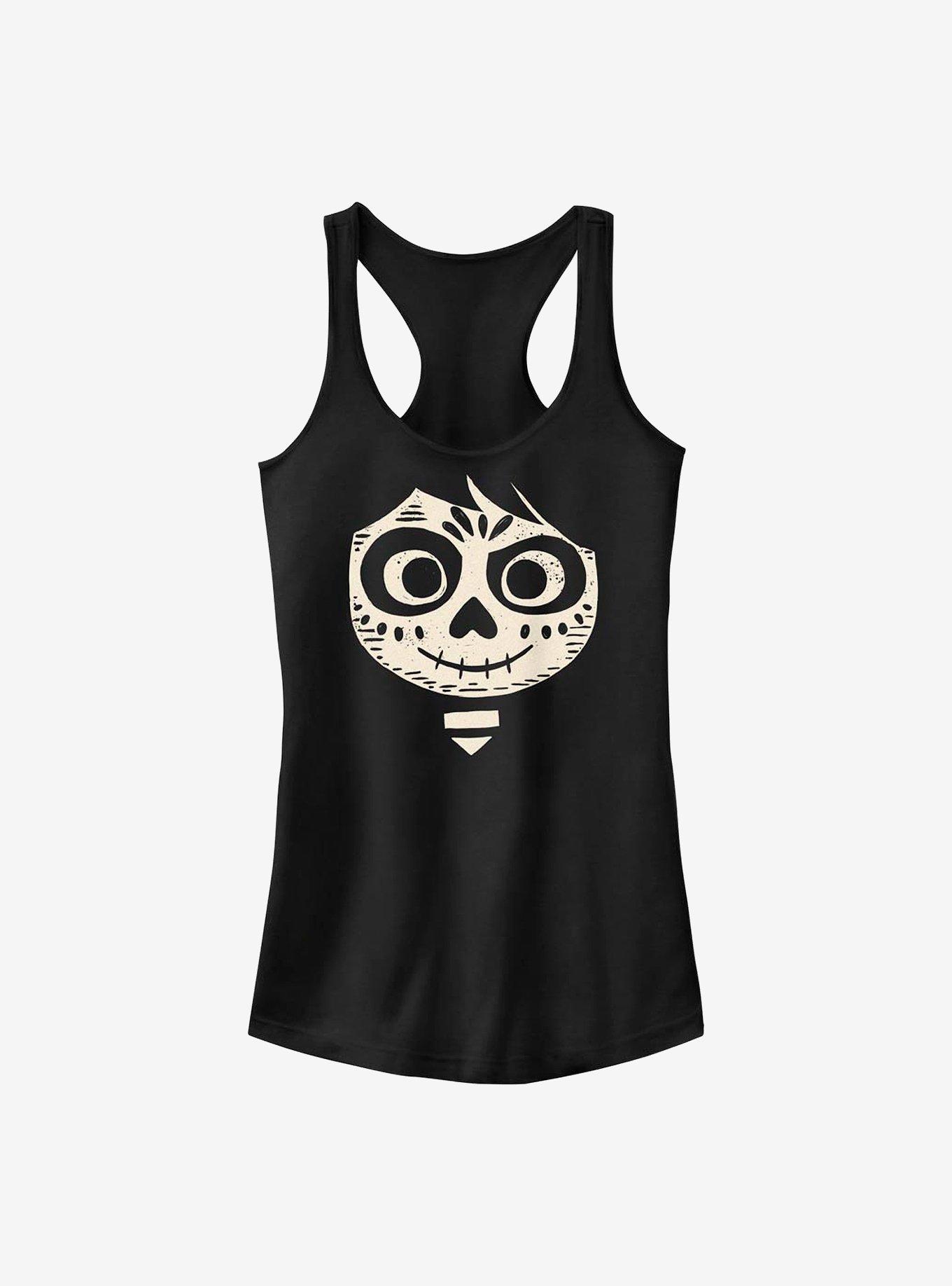 Disney Pixar Coco Miguel Face Girls Tank, BLACK, hi-res