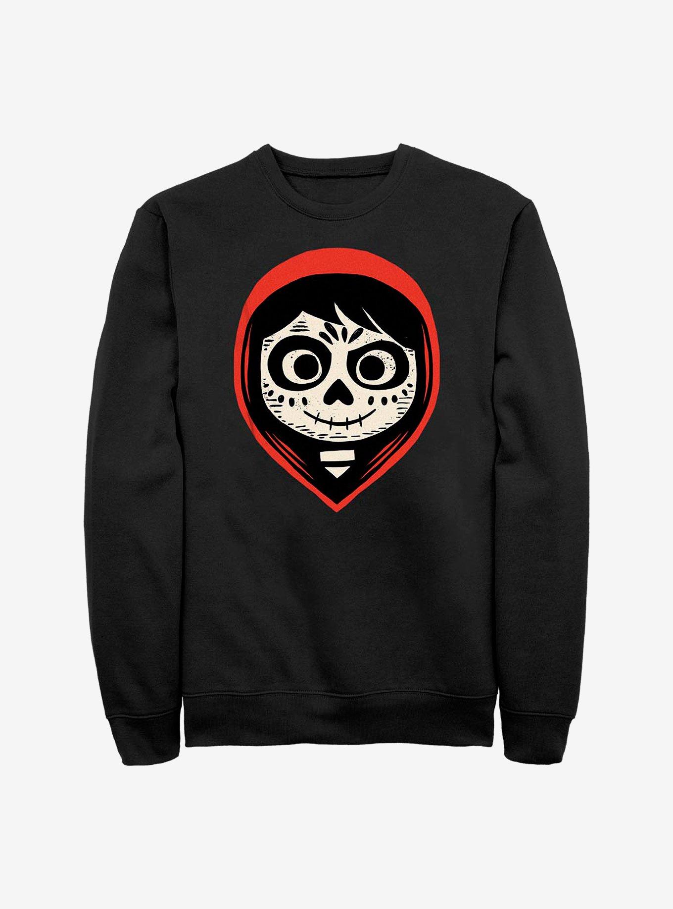 Disney Pixar Coco Dia De Los Muertos Crew Sweatshirt