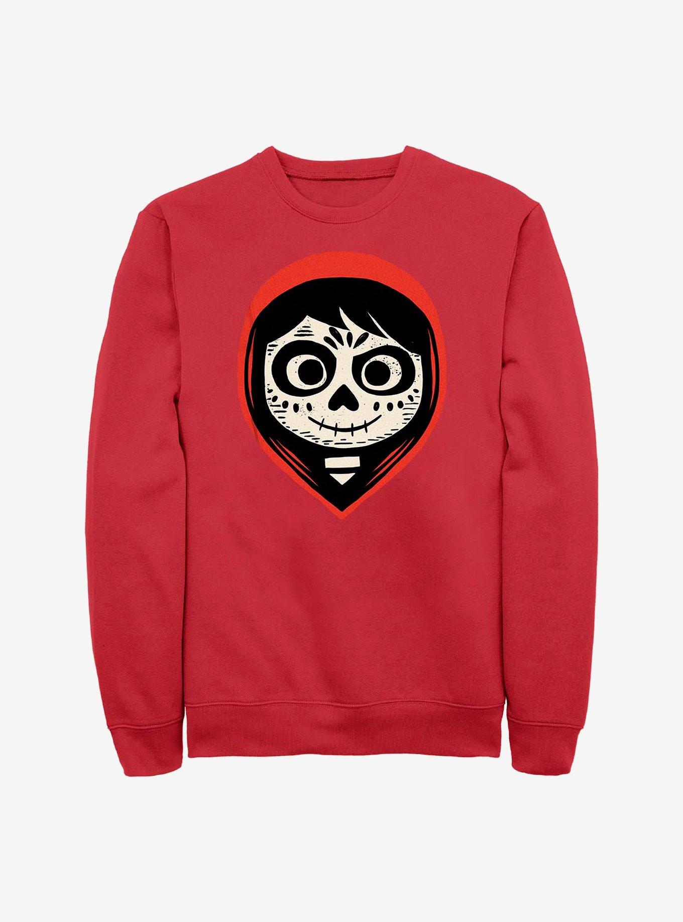 Disney Pixar Coco Dia De Los Muertos Crew Sweatshirt