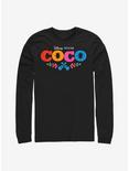 Disney Pixar Coco Logo Long-Sleeve T-Shirt, BLACK, hi-res