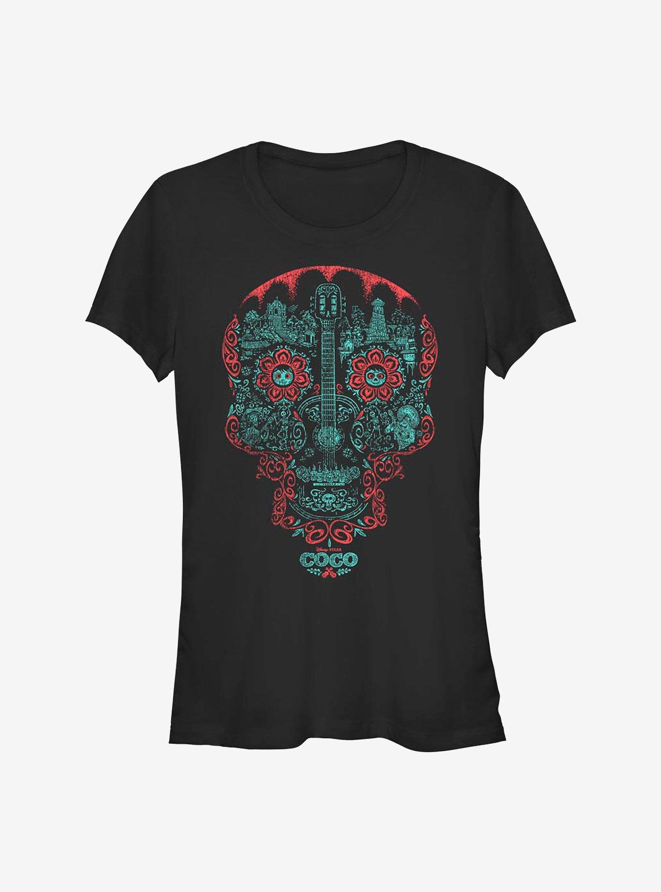 Disney Pixar Coco Craneo Muerto Girls T-Shirt, , hi-res