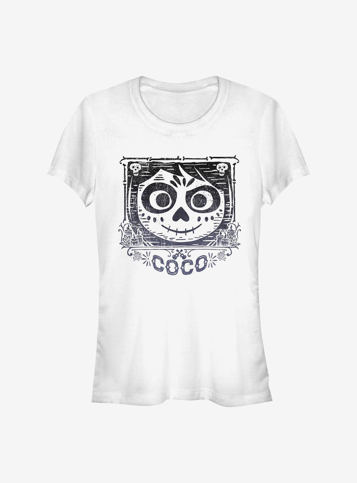 Disney Pixar Coco Face Frame Girls T-Shirt