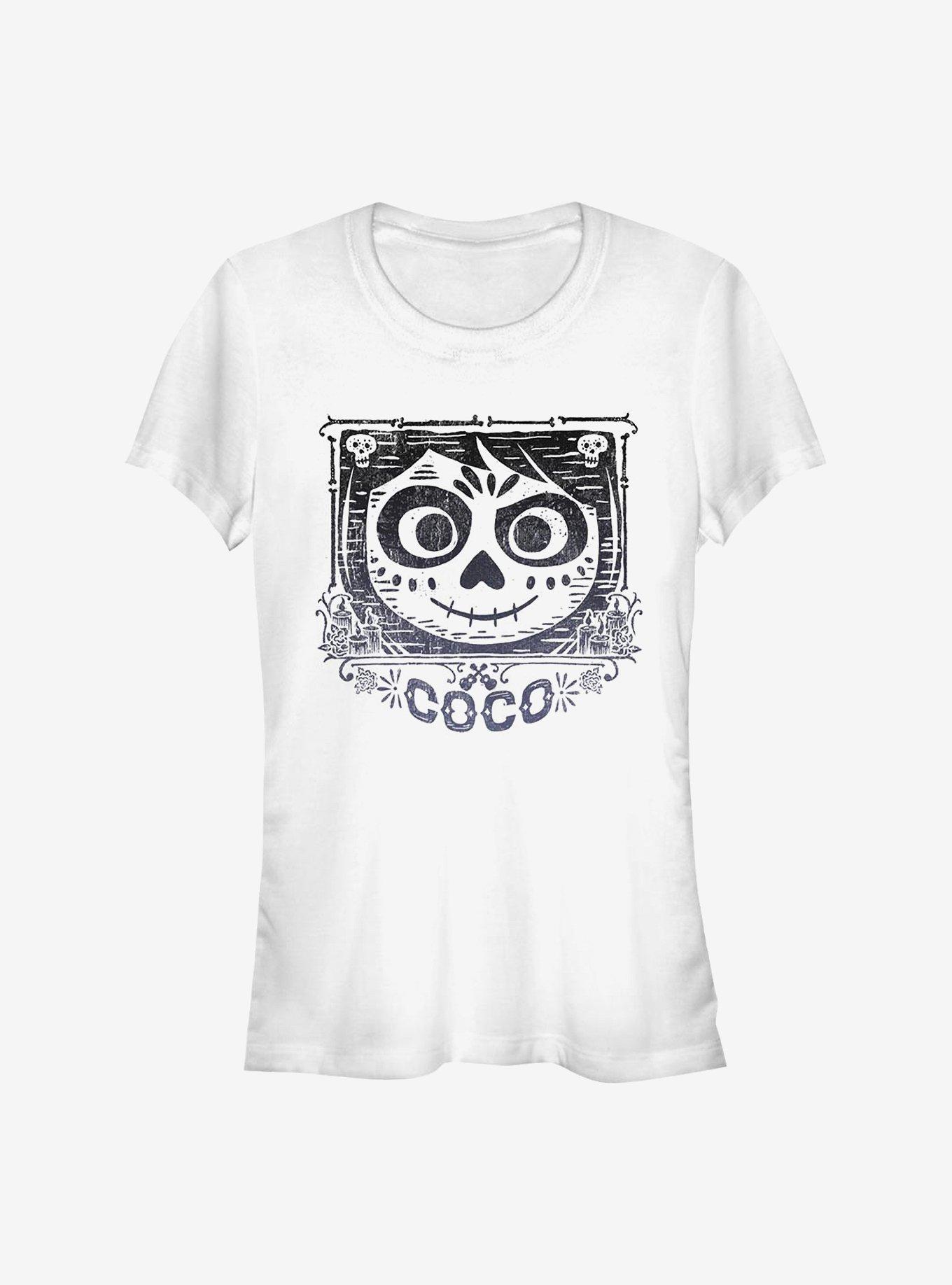 Disney Pixar Coco Face Frame Girls T-Shirt, , hi-res