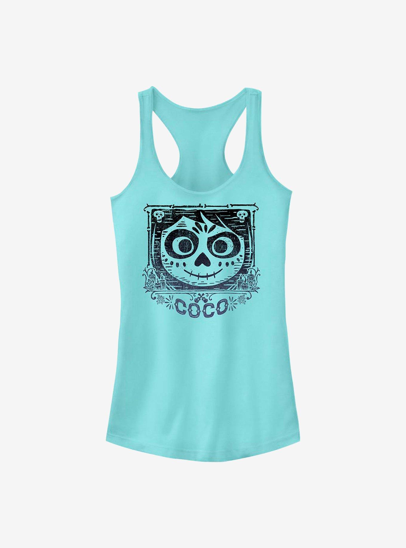 Disney Pixar Coco Face Frame Girls Tank, , hi-res